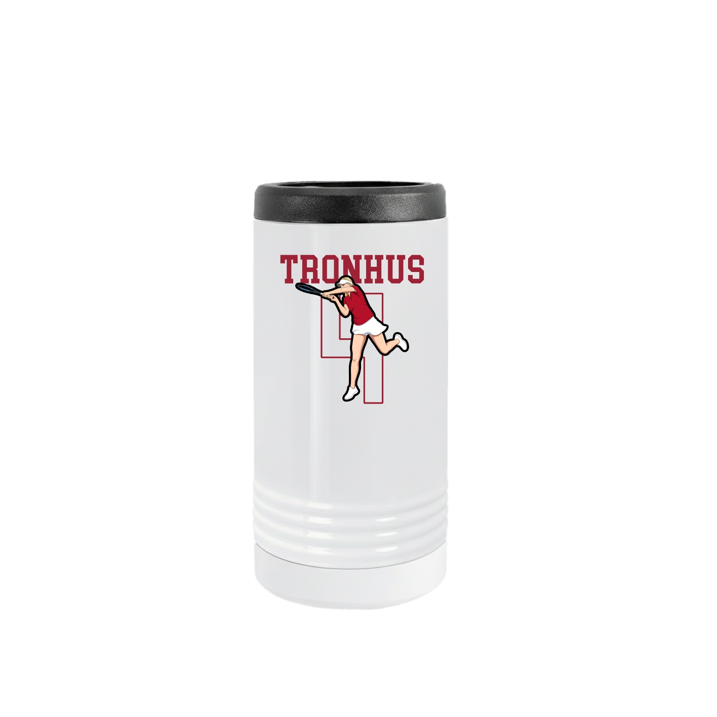 Slim Beverage Holder — Shirsey in White