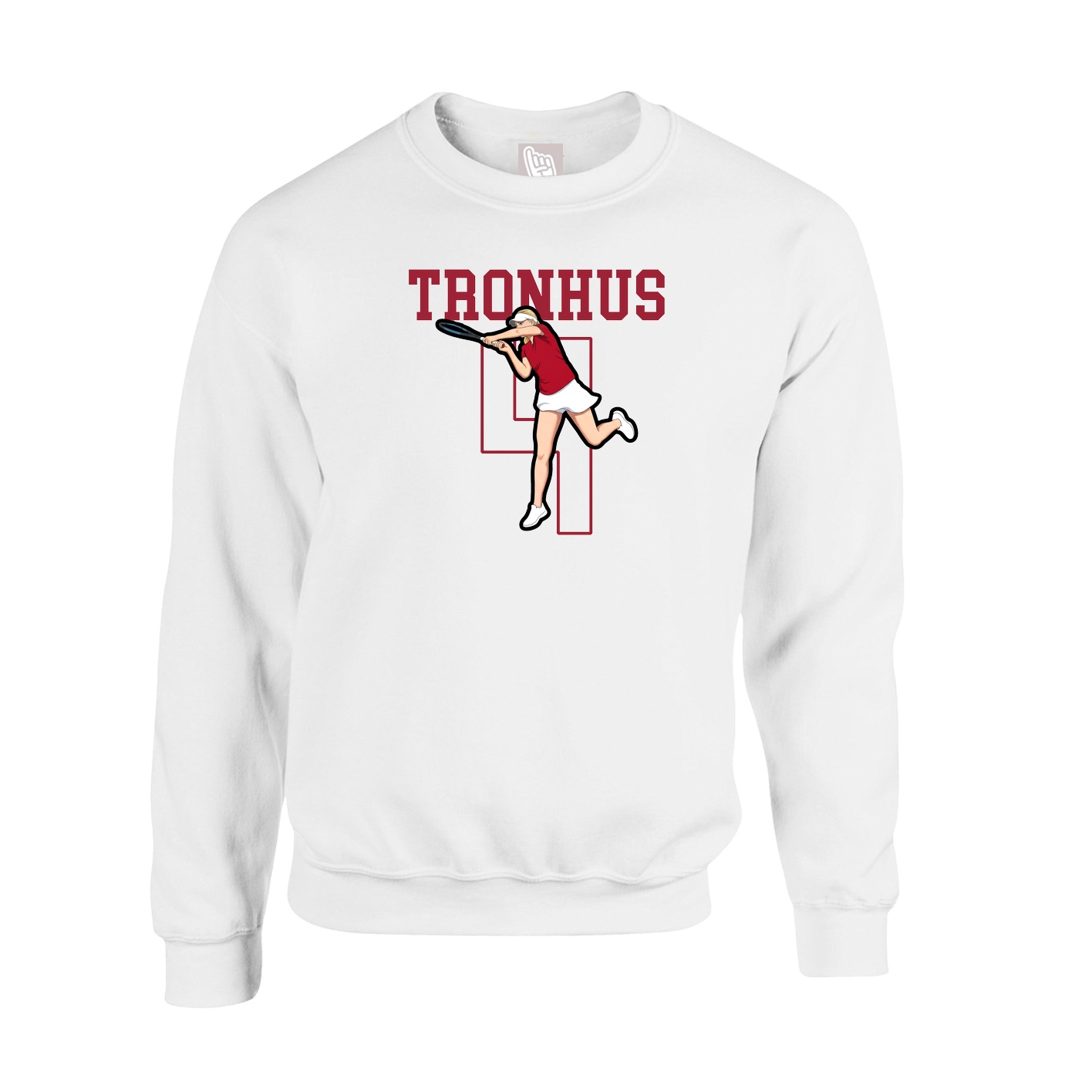 Fleece Crew — Shirsey in White