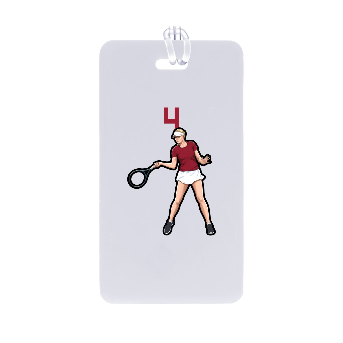 Bag Tag — Number Top in Classic