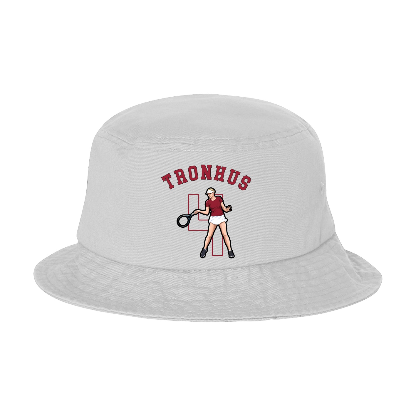 Bucket Cap — Shirsey Arch in White