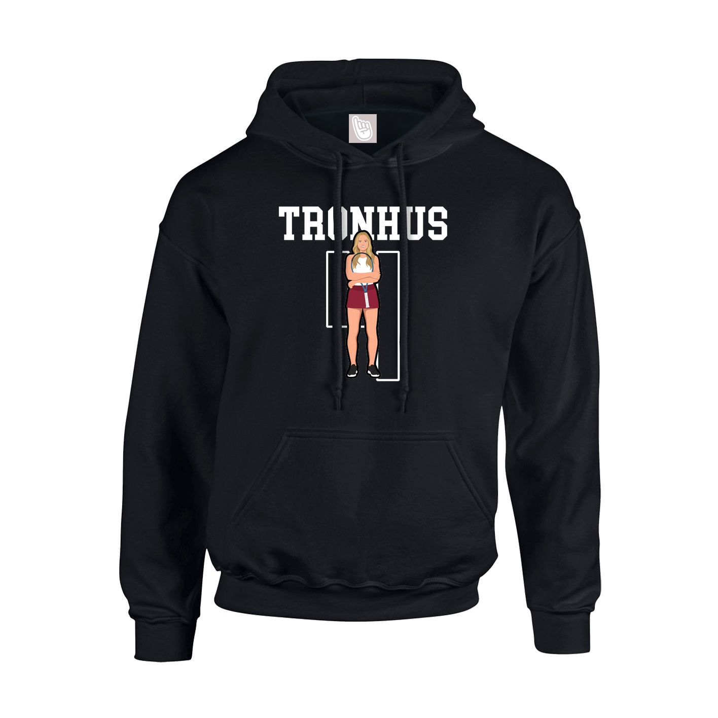 Youth Hoodie — Shirsey in Black