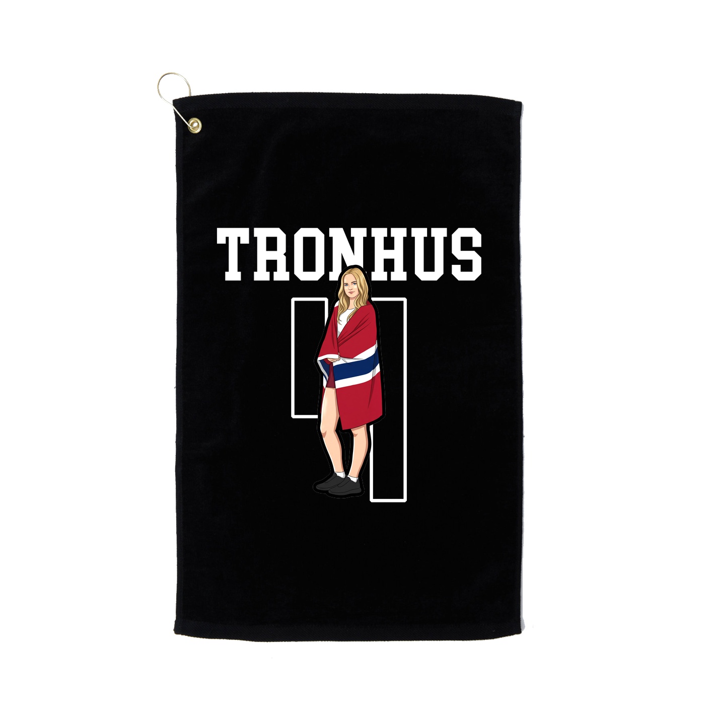 Golf Towel — Shirsey in Black