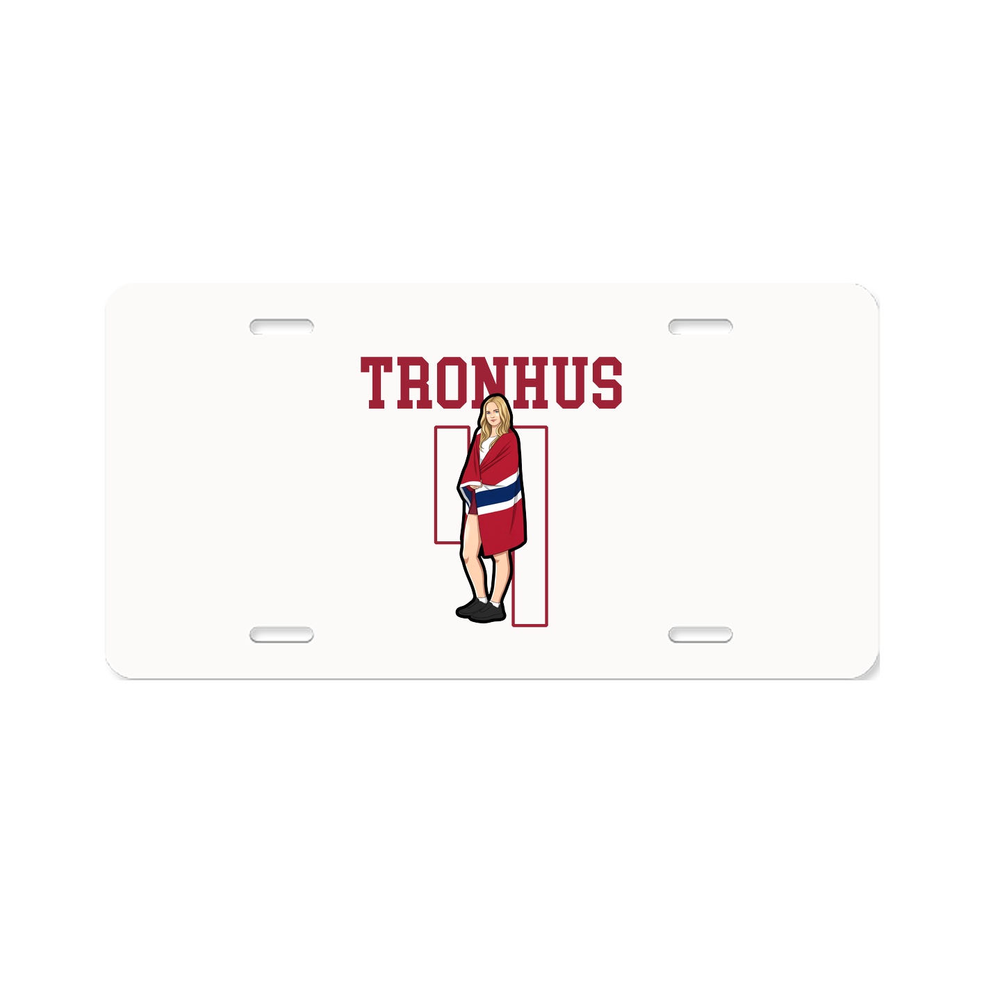 License Plate — Shirsey in Classic