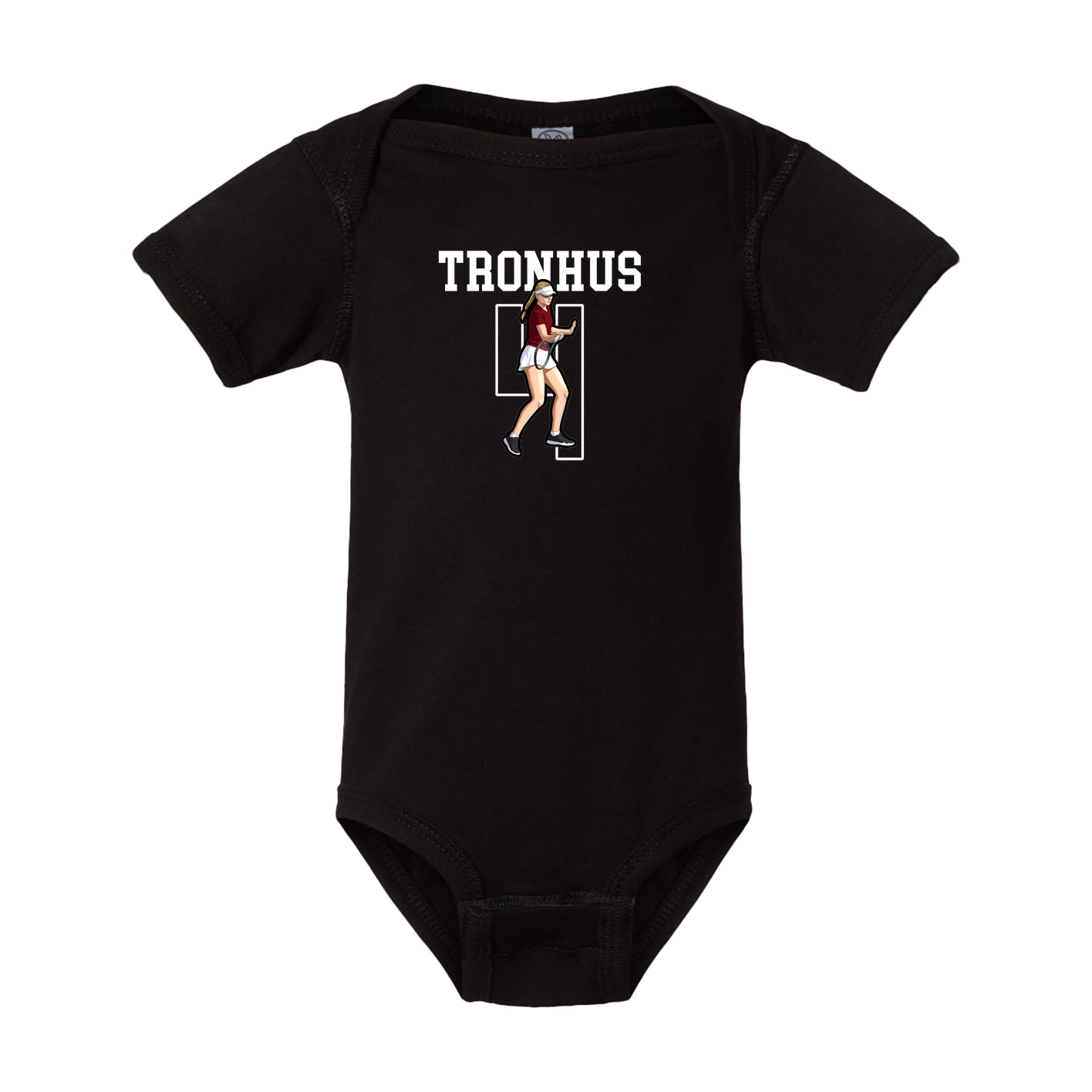 Baby Onesie — Shirsey in Black