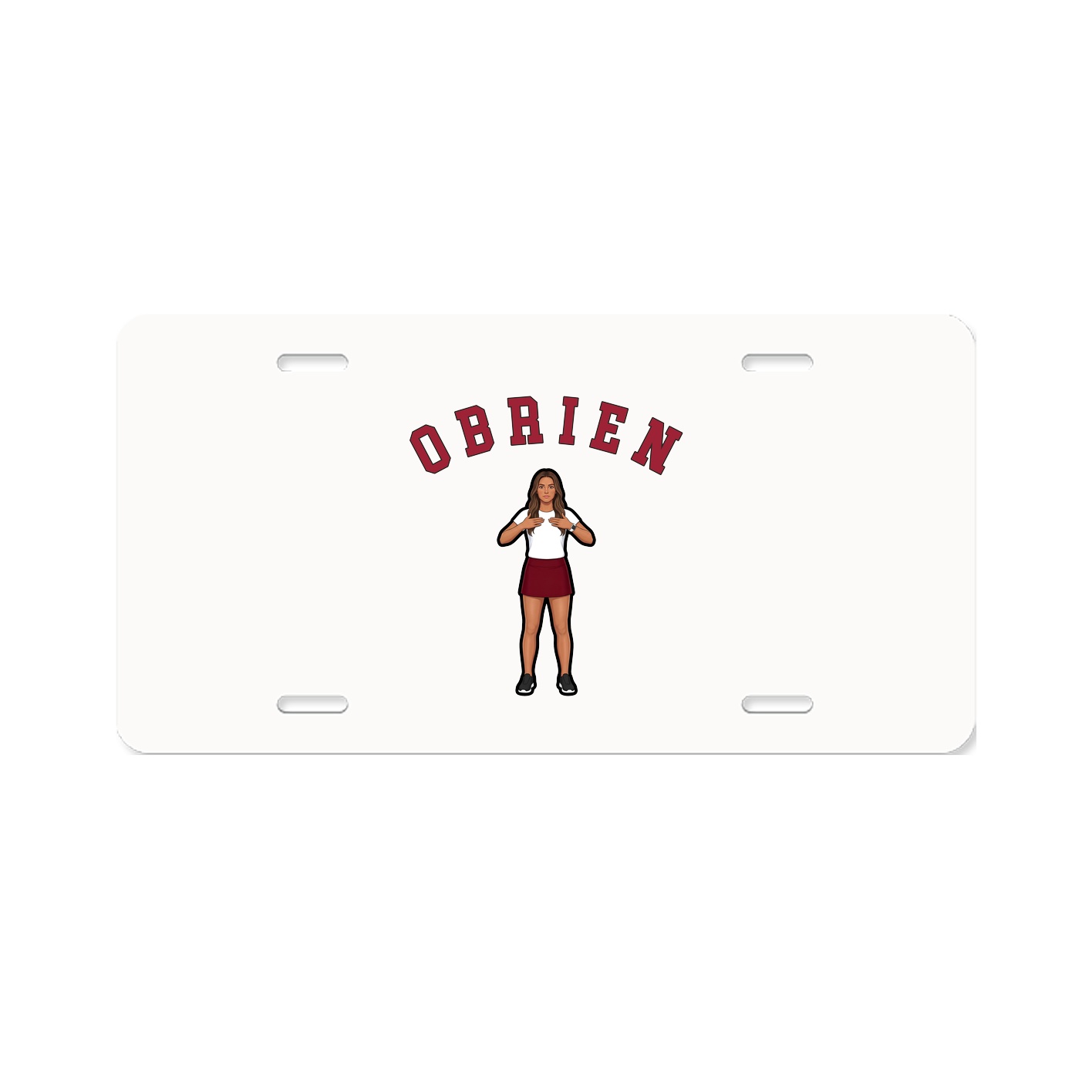 License Plate — Shirsey Arch in Classic