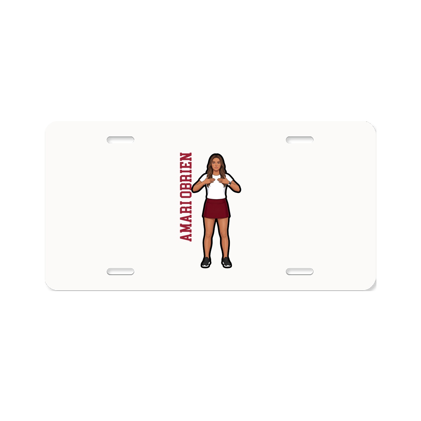 Aluminum License Plate