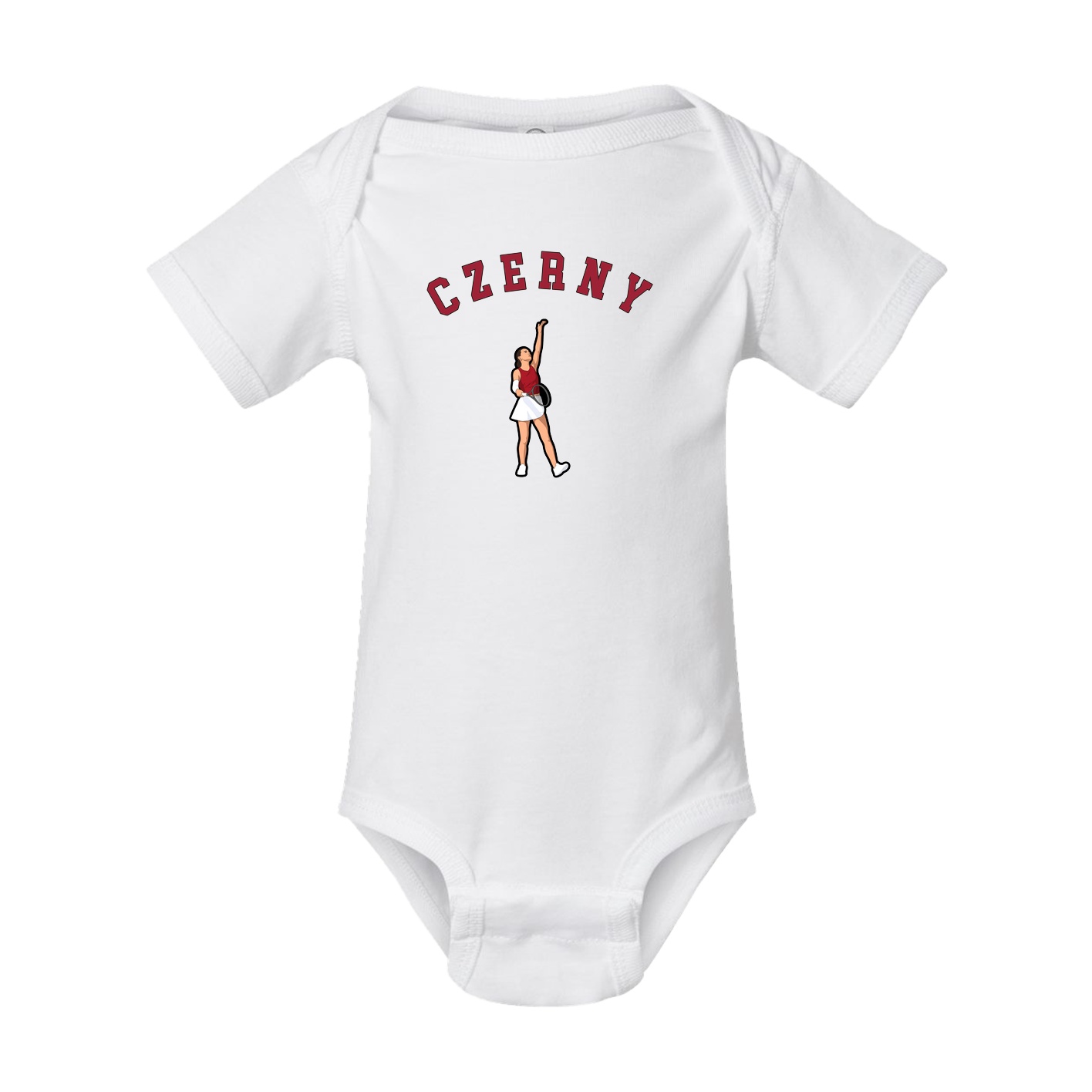 Baby Onesie — Shirsey Arch in White