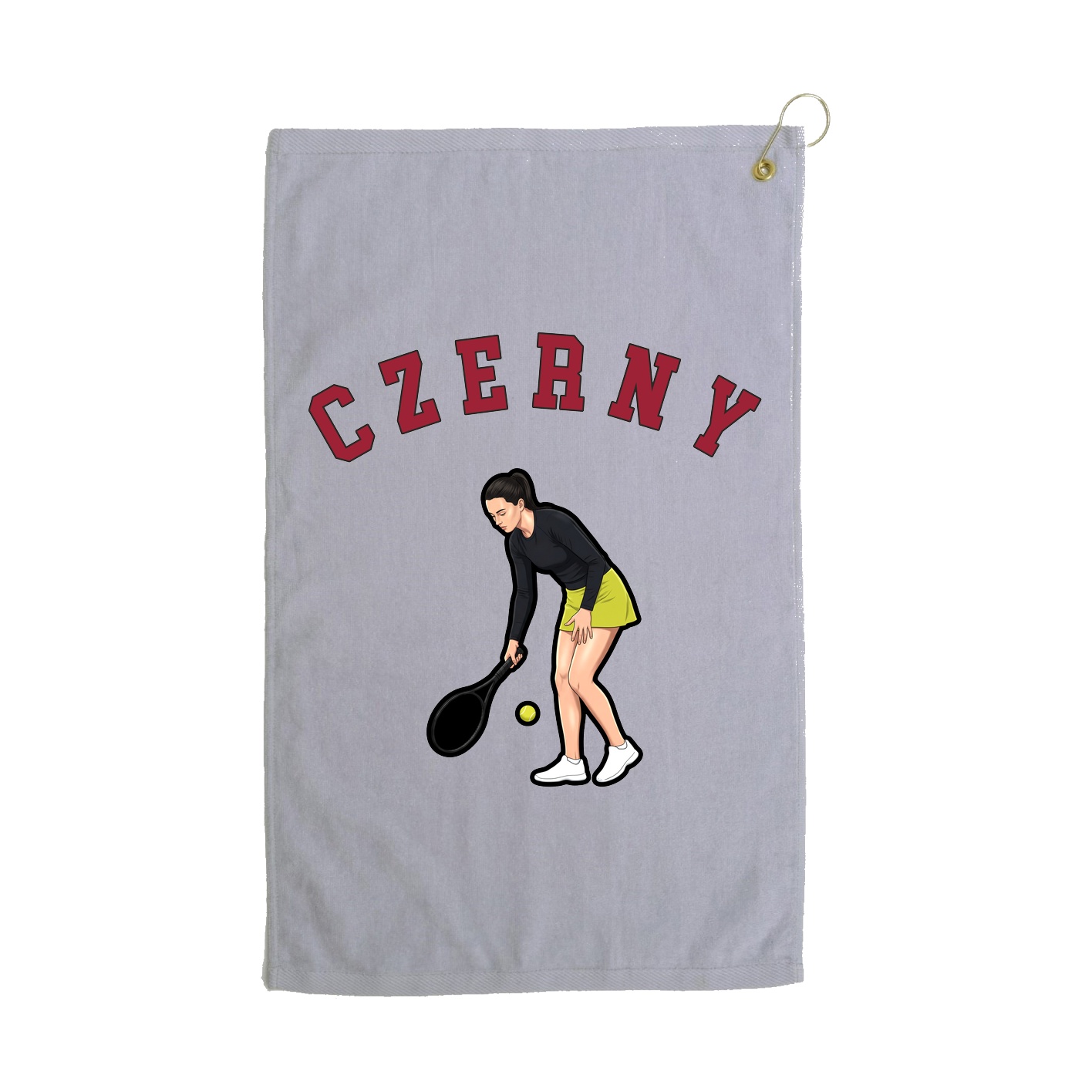 Golf Towel — Shirsey Arch in Grey