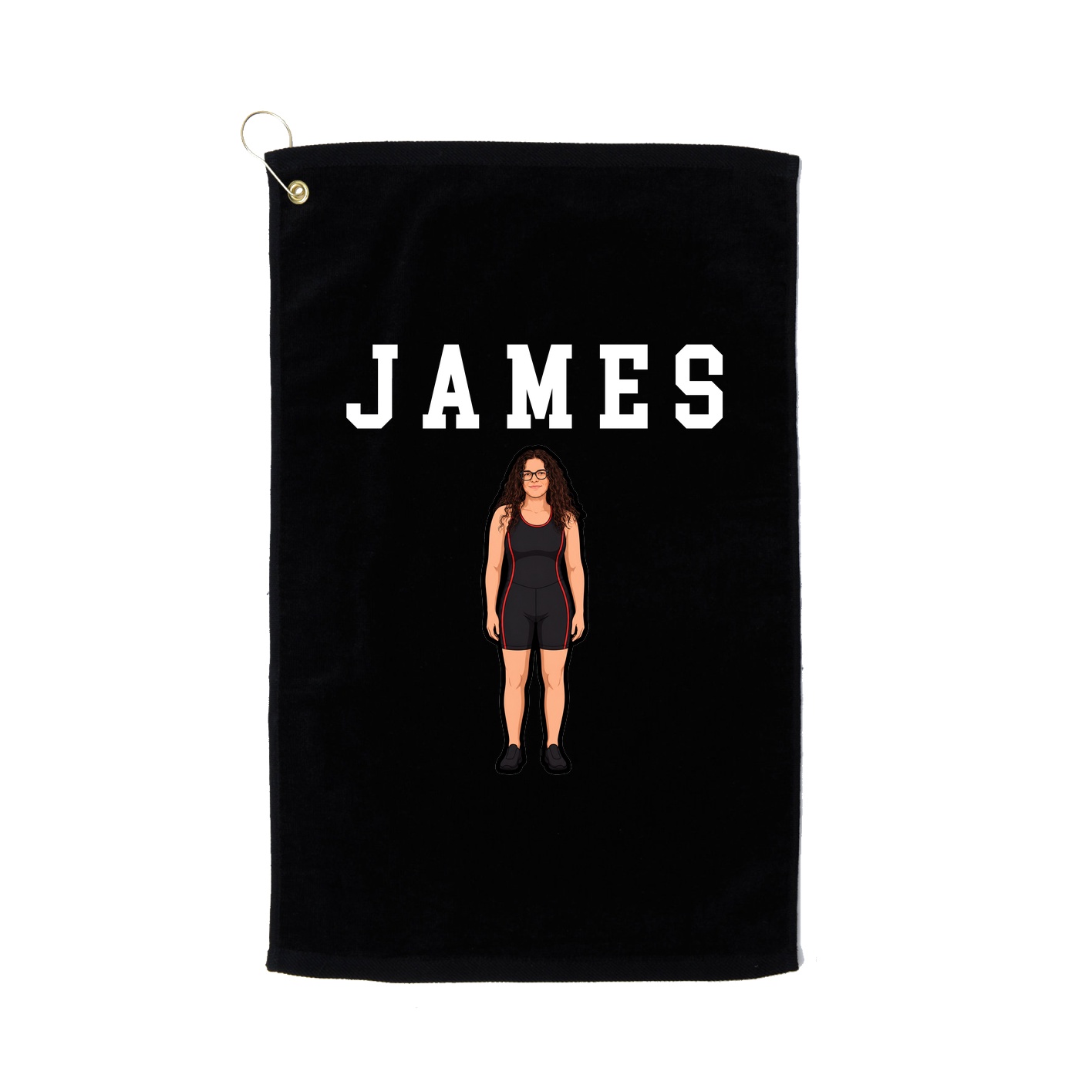 Golf Towel — Shirsey in Black