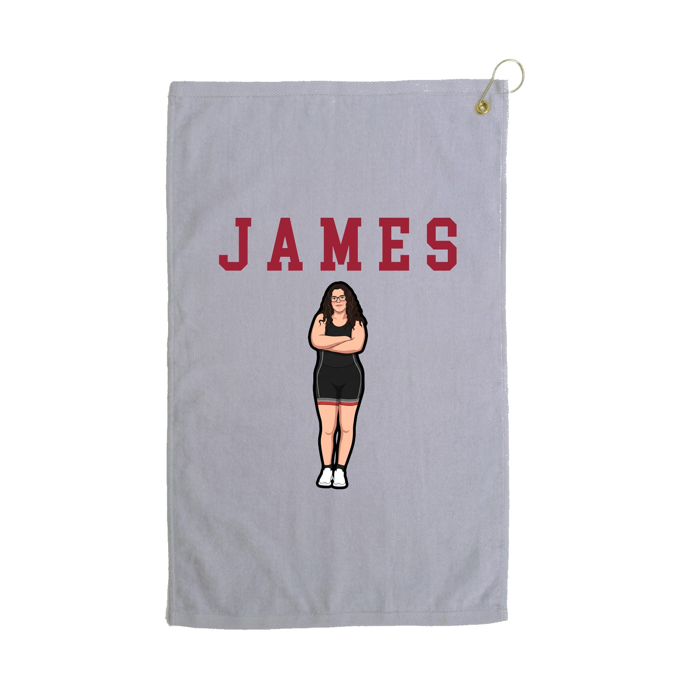 Golf Towel — Shirsey in Grey