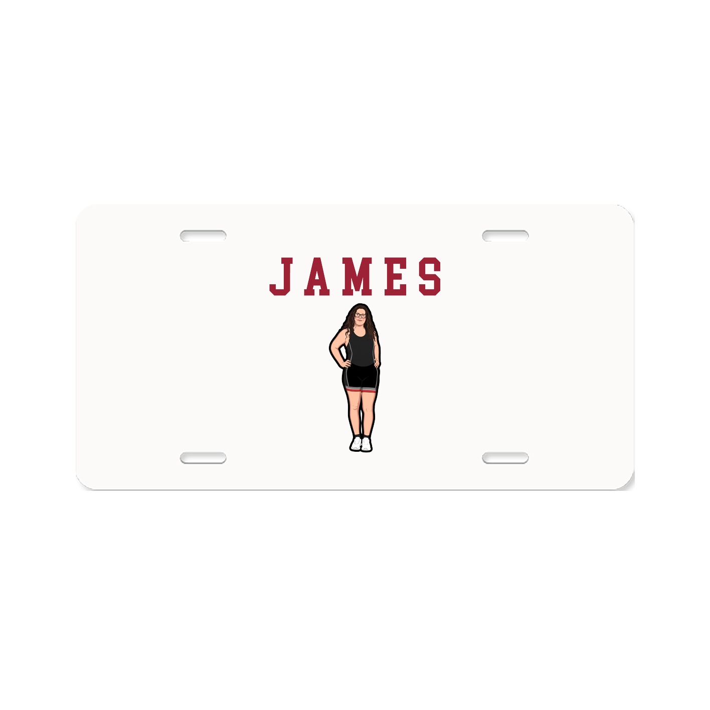 License Plate — Shirsey in Classic