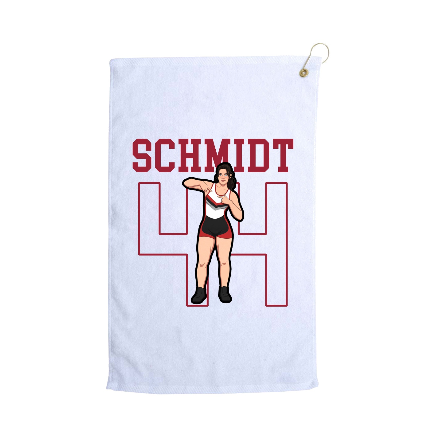 Golf Towel — Shirsey in White