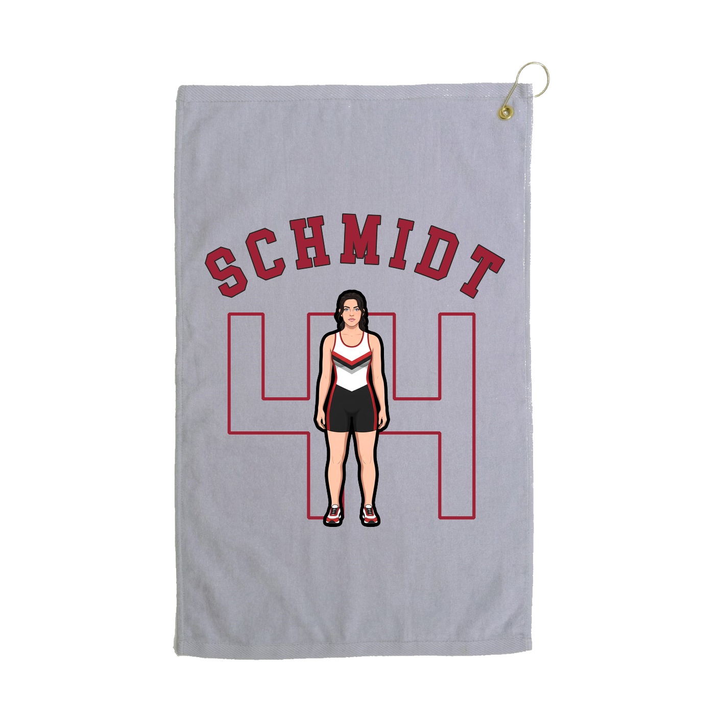 Golf Towel — Shirsey Arch in Grey