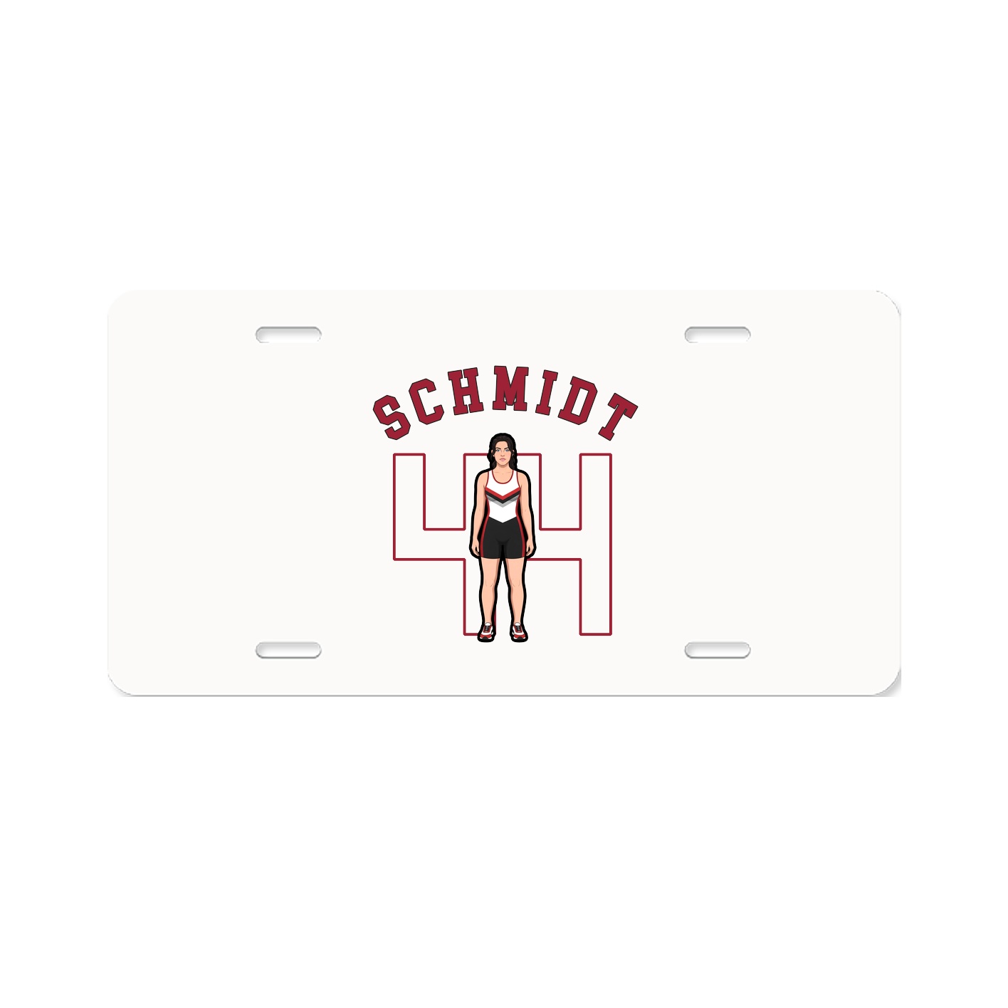 License Plate — Shirsey Arch in Classic
