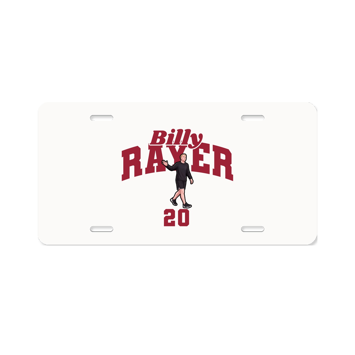 License Plate — Signature Arch in Classic