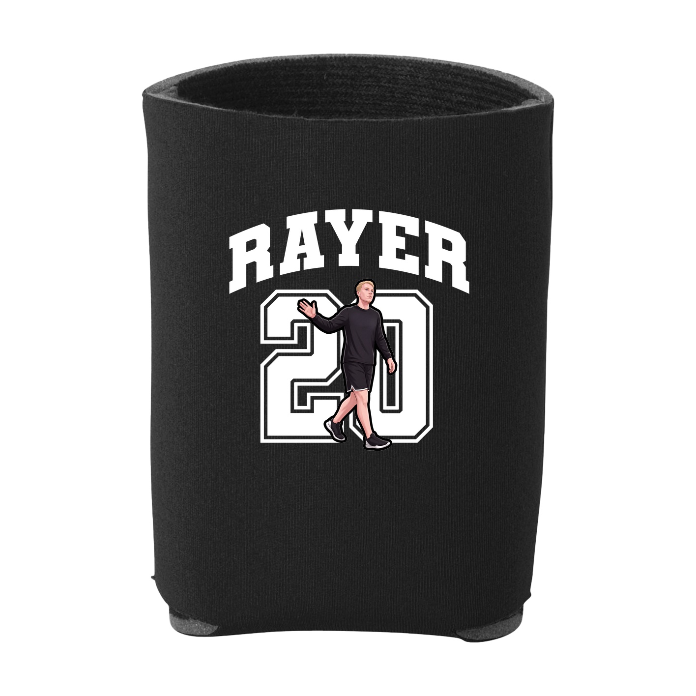 Can Holder — Number in Black