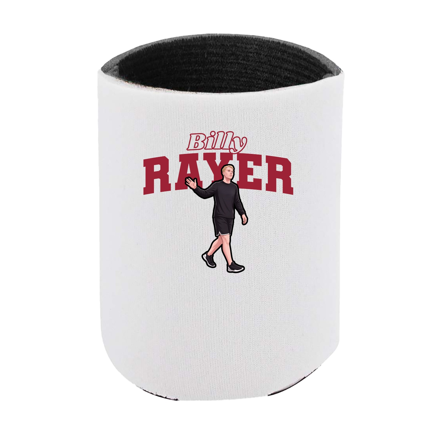Can Holder — Name Arch in White