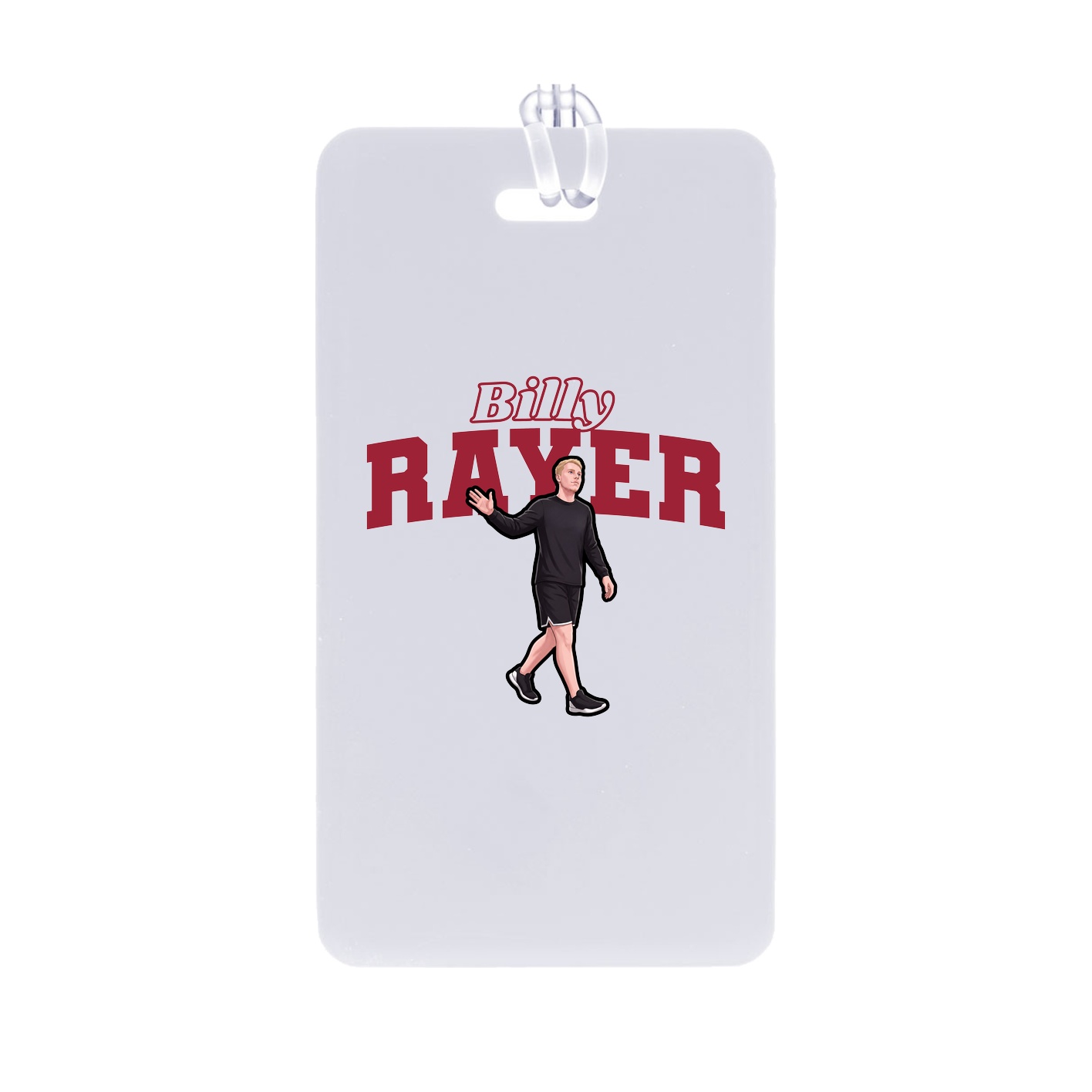 Bag Tag — Name Arch in Classic