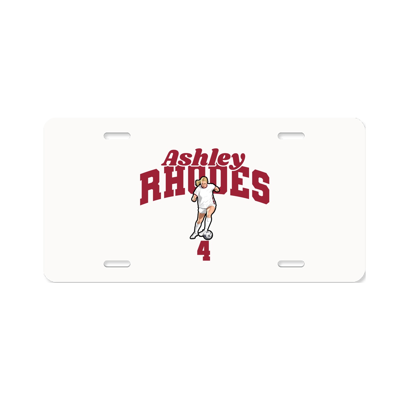 License Plate — Signature Arch in Classic