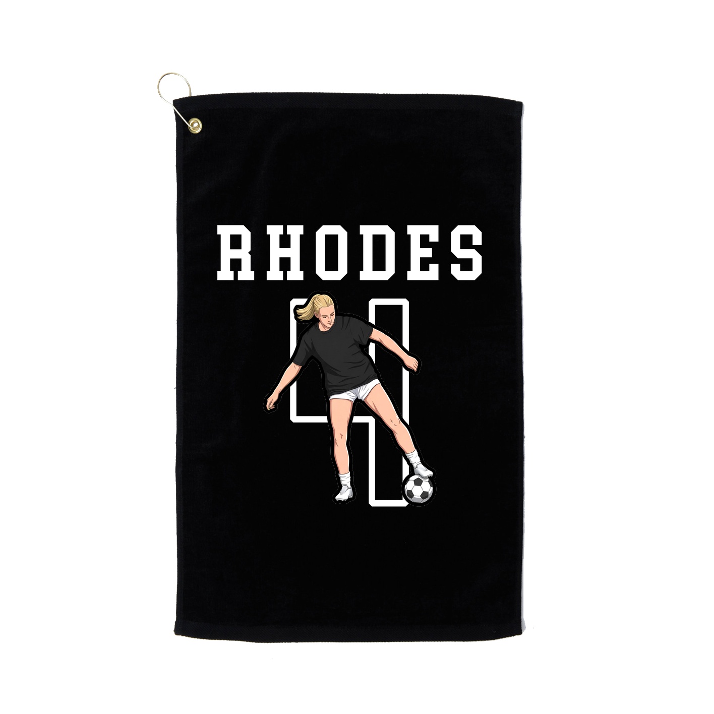 Golf Towel — Shirsey in Black