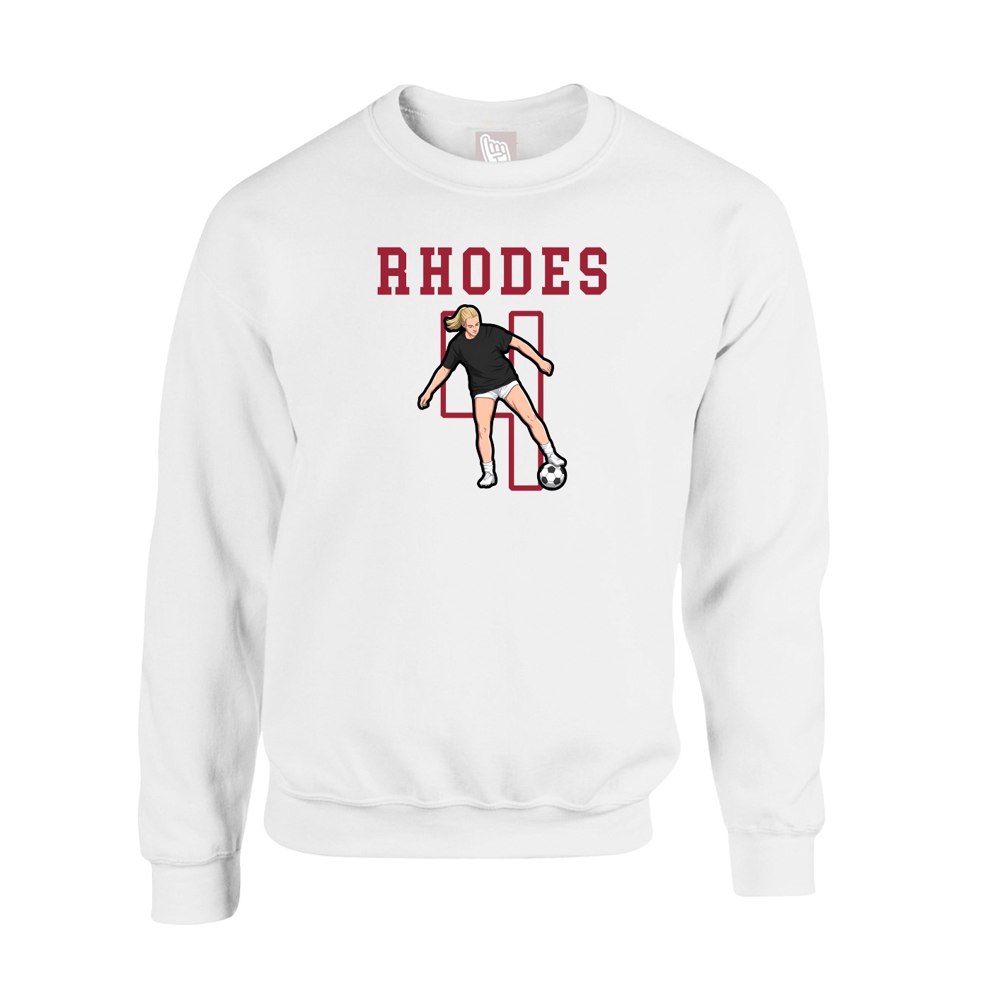 Fleece Crew — Shirsey in White
