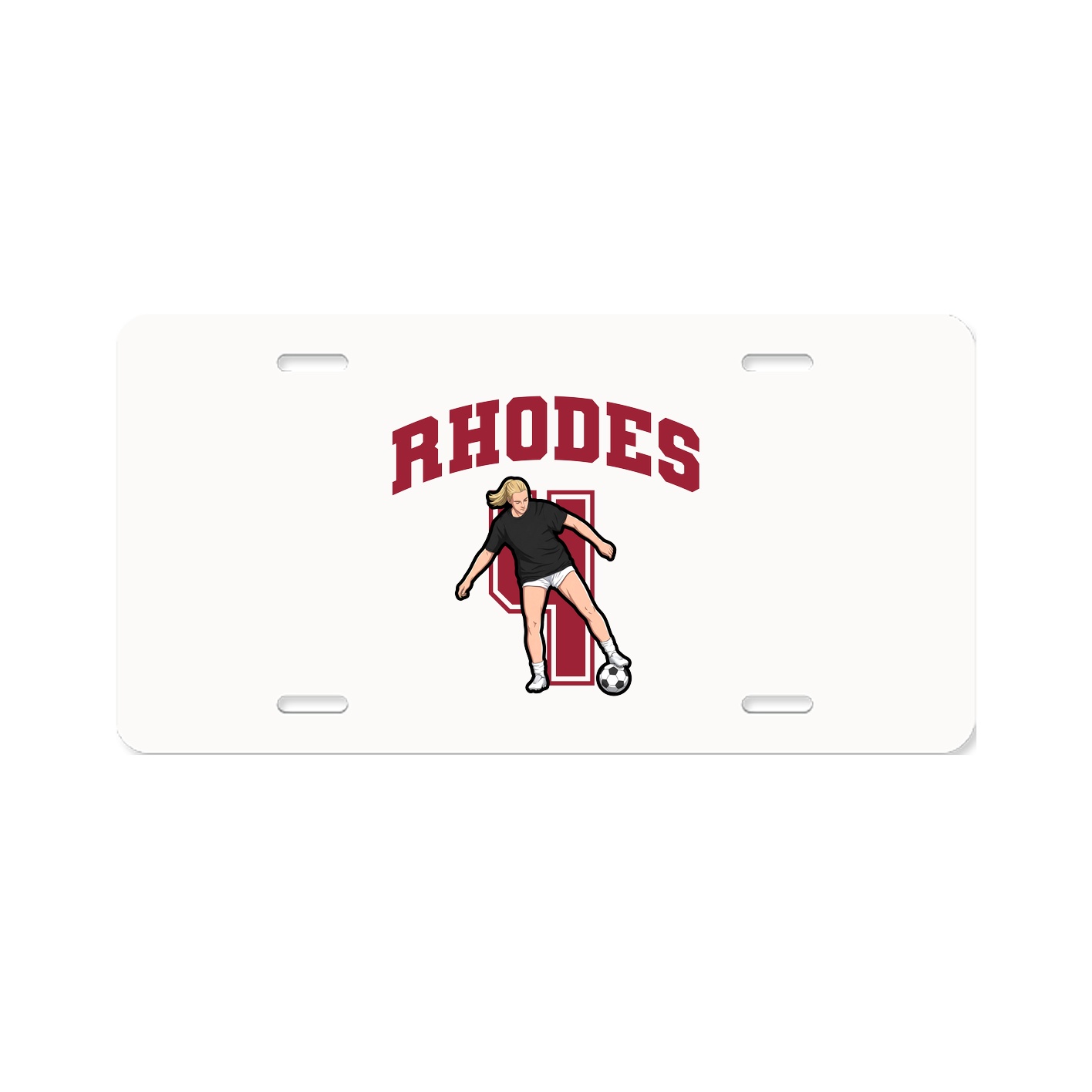 License Plate — Number in Classic