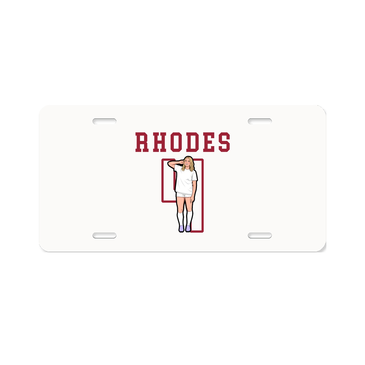 License Plate — Shirsey in Classic
