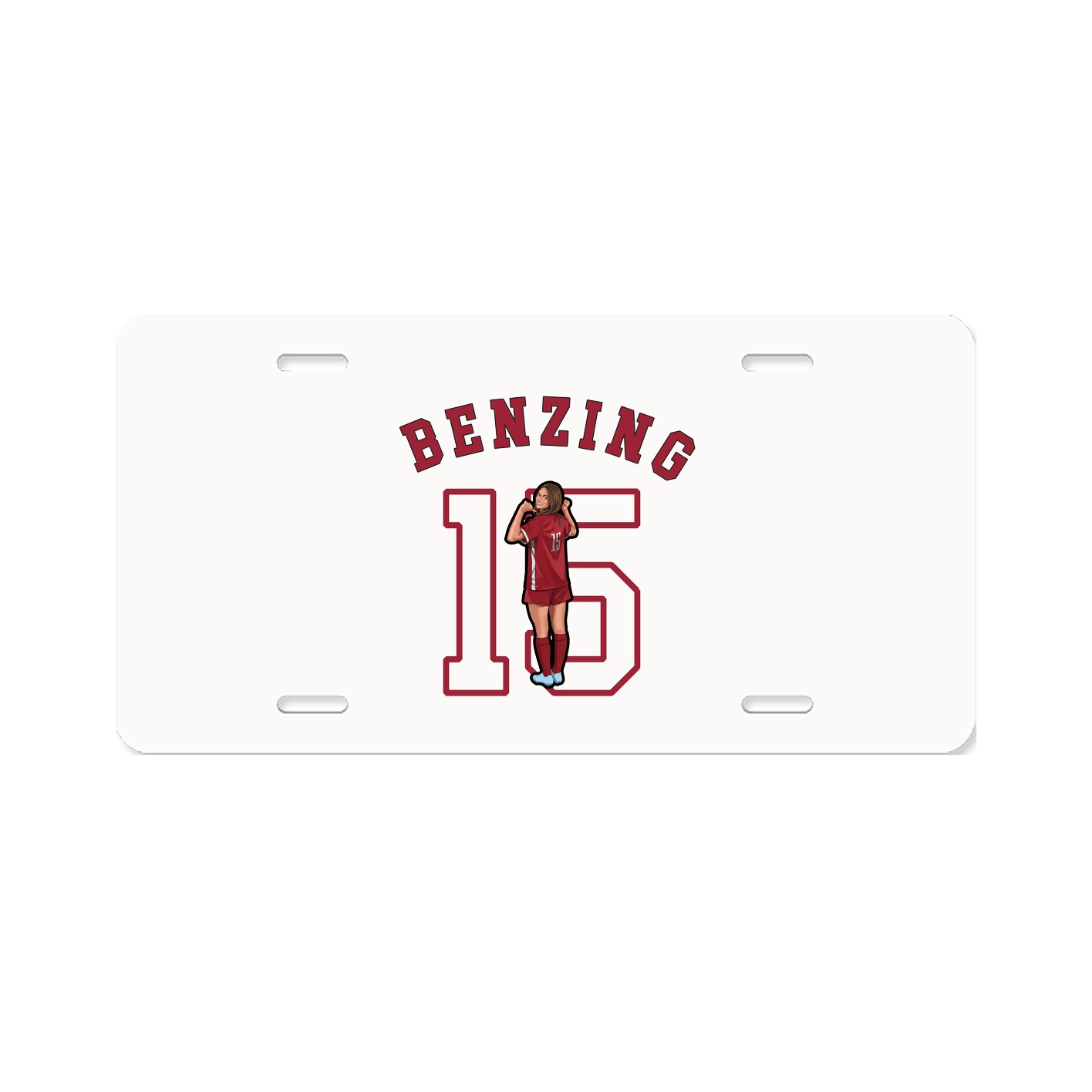 License Plate — Shirsey Arch in Classic
