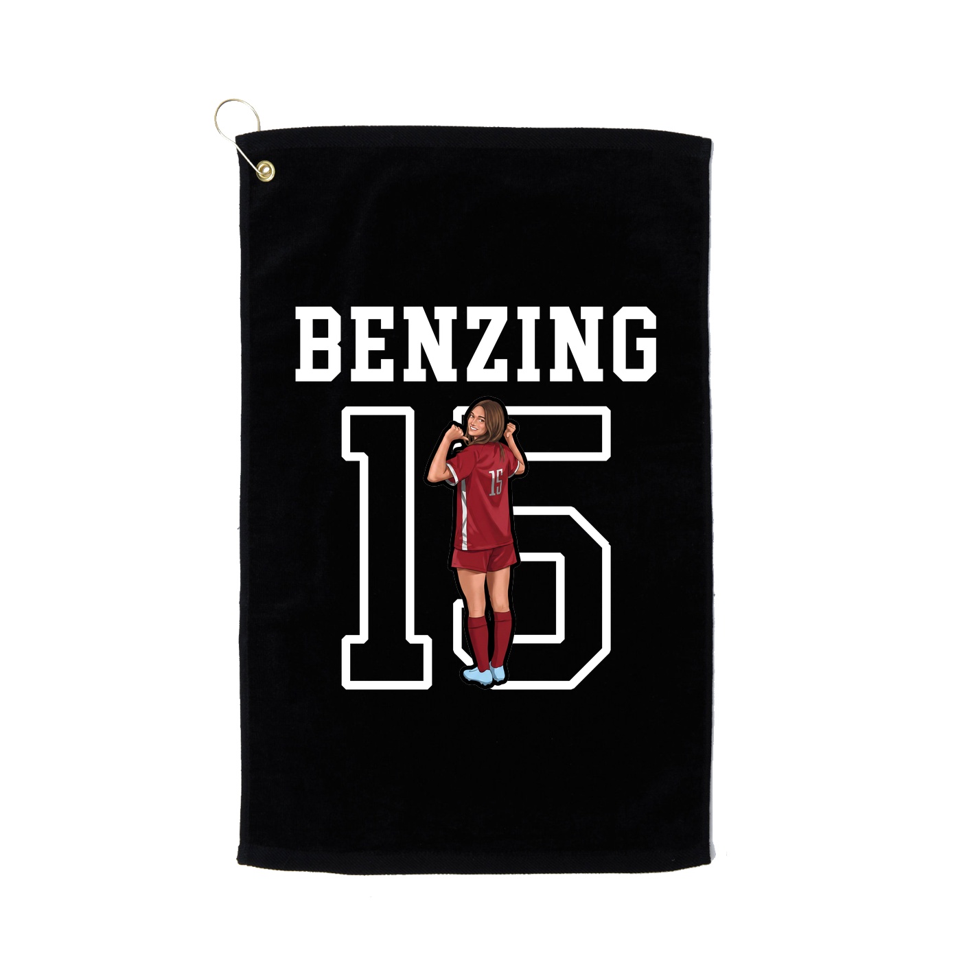 Golf Towel — Shirsey in Black