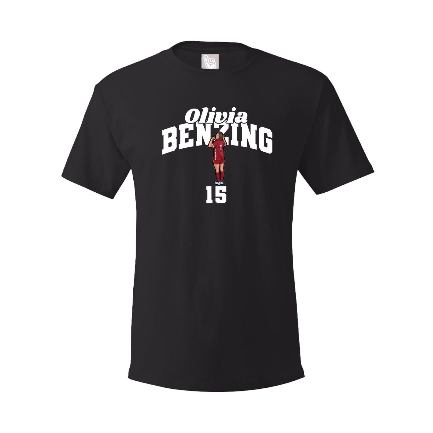 Tee — Signature Arch in Black