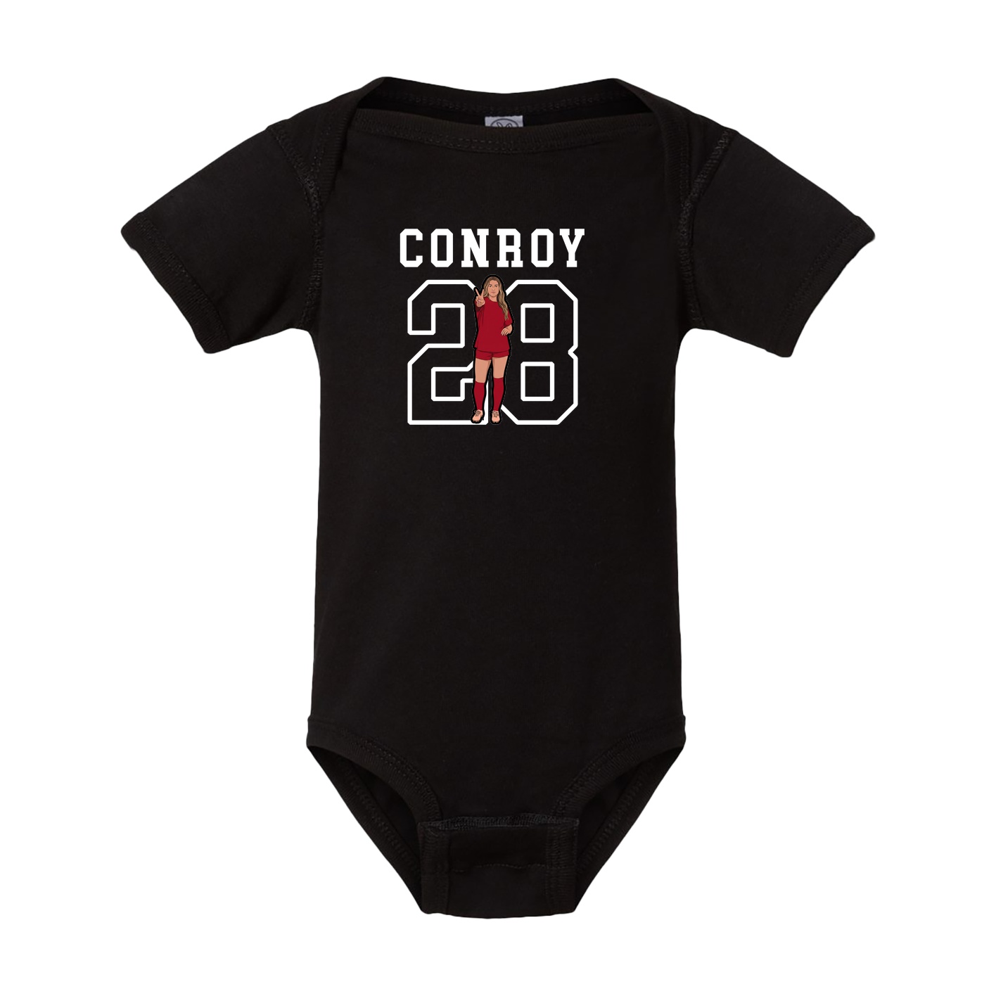 Baby Onesie — Shirsey in Black