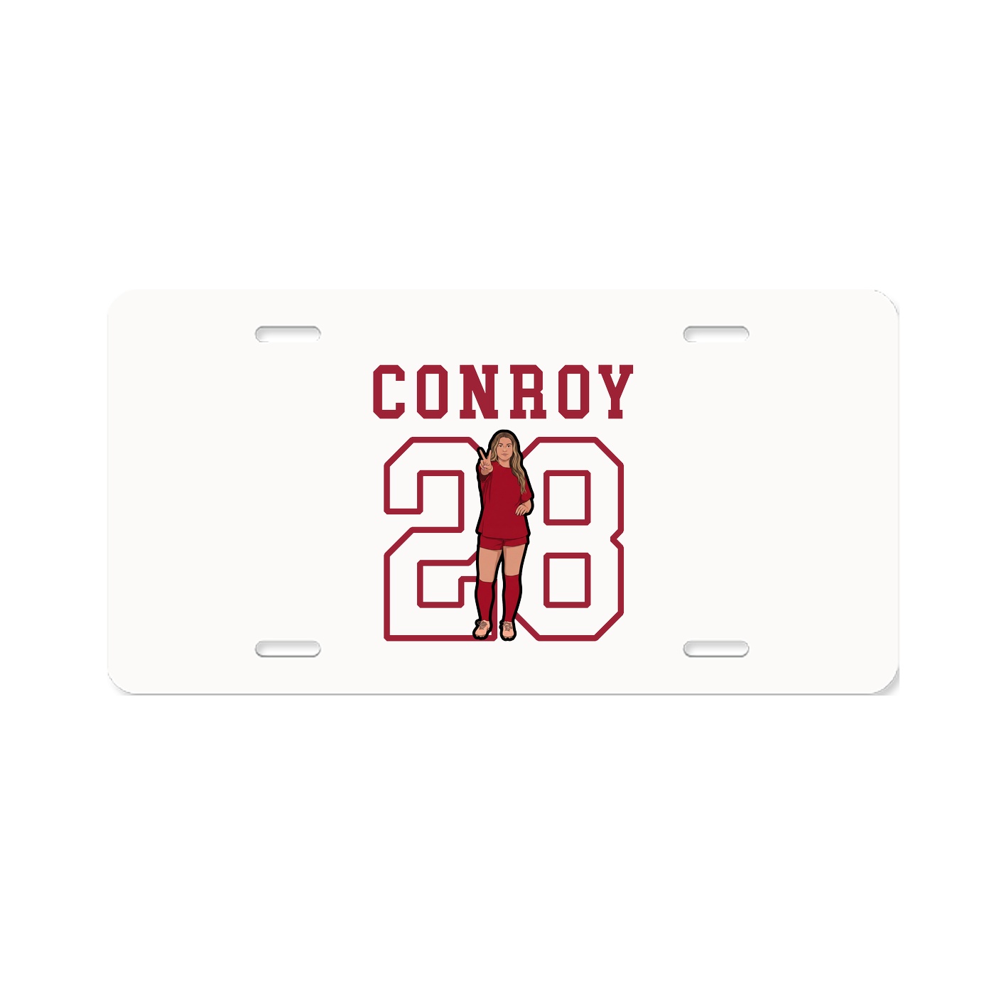 License Plate — Shirsey in Classic