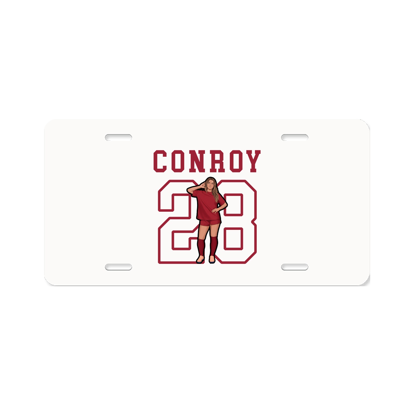 License Plate — Shirsey in Classic