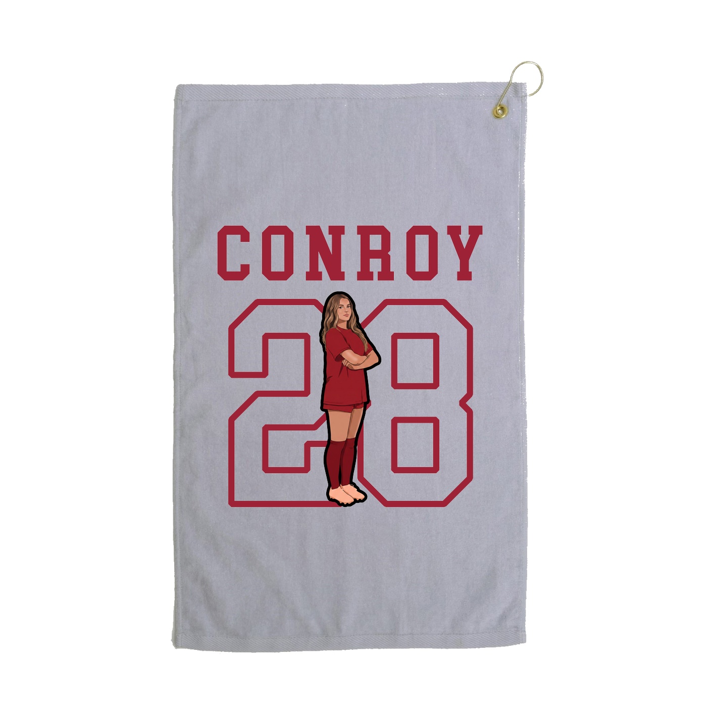 Golf Towel — Shirsey in Grey