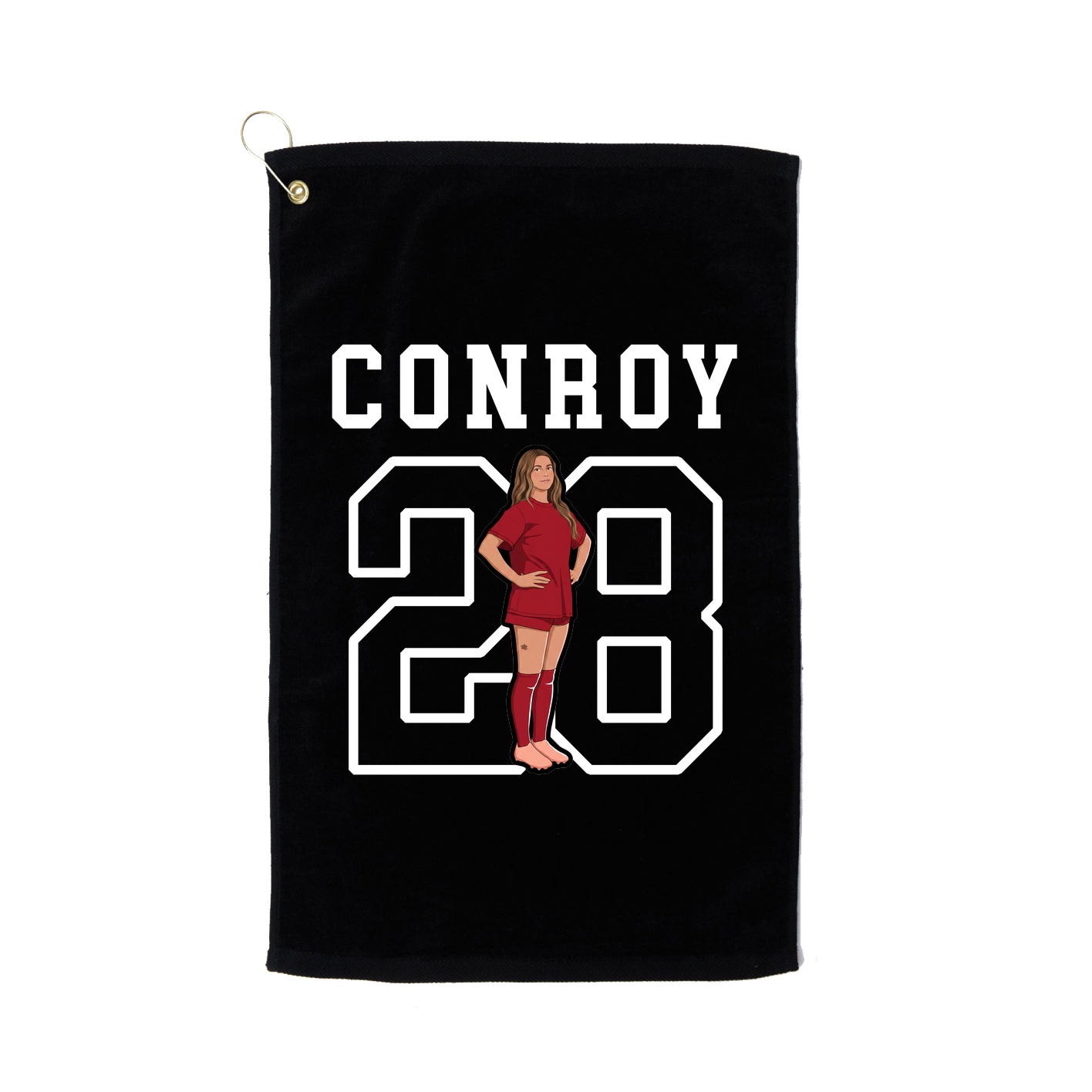 Golf Towel — Shirsey in Black
