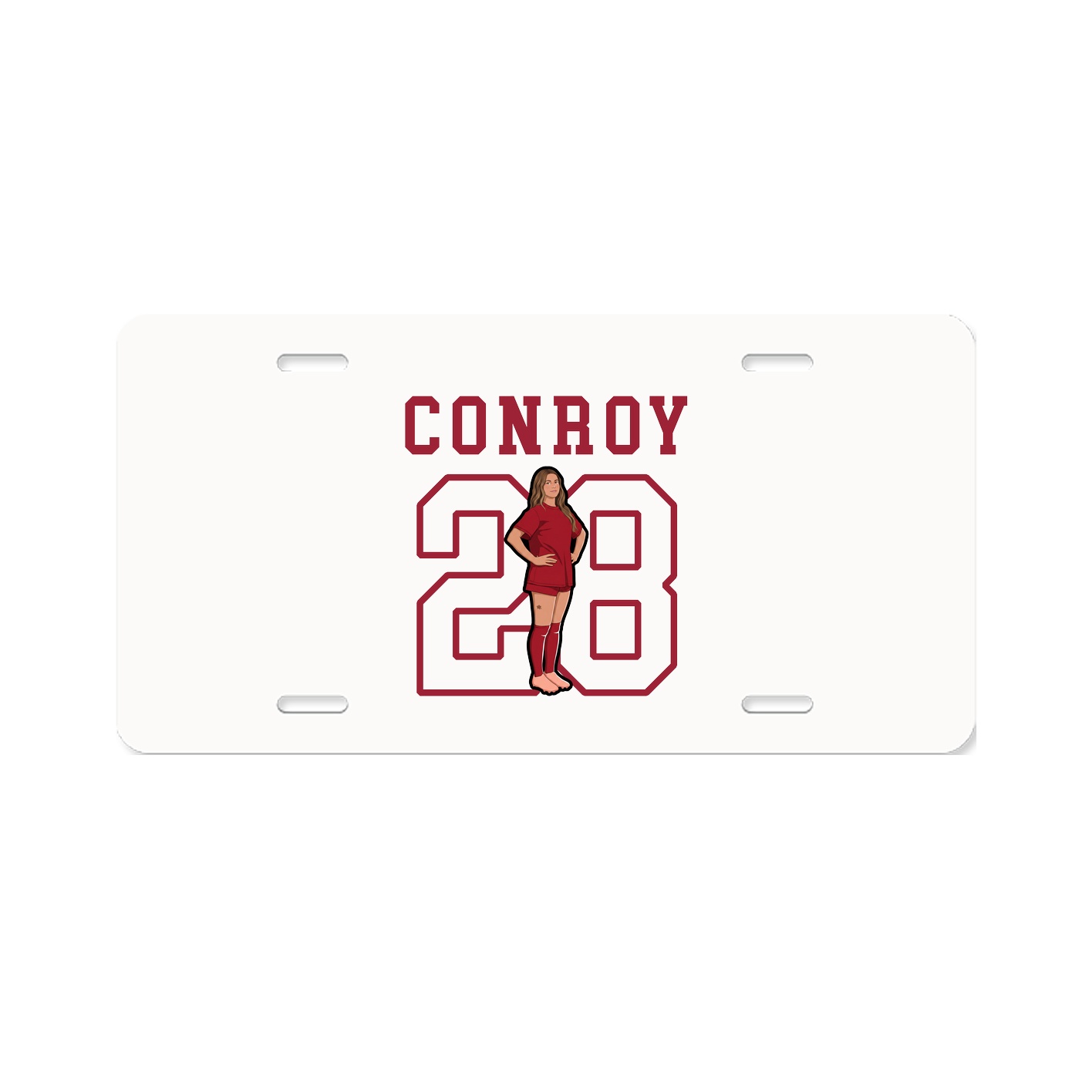 License Plate — Shirsey in Classic
