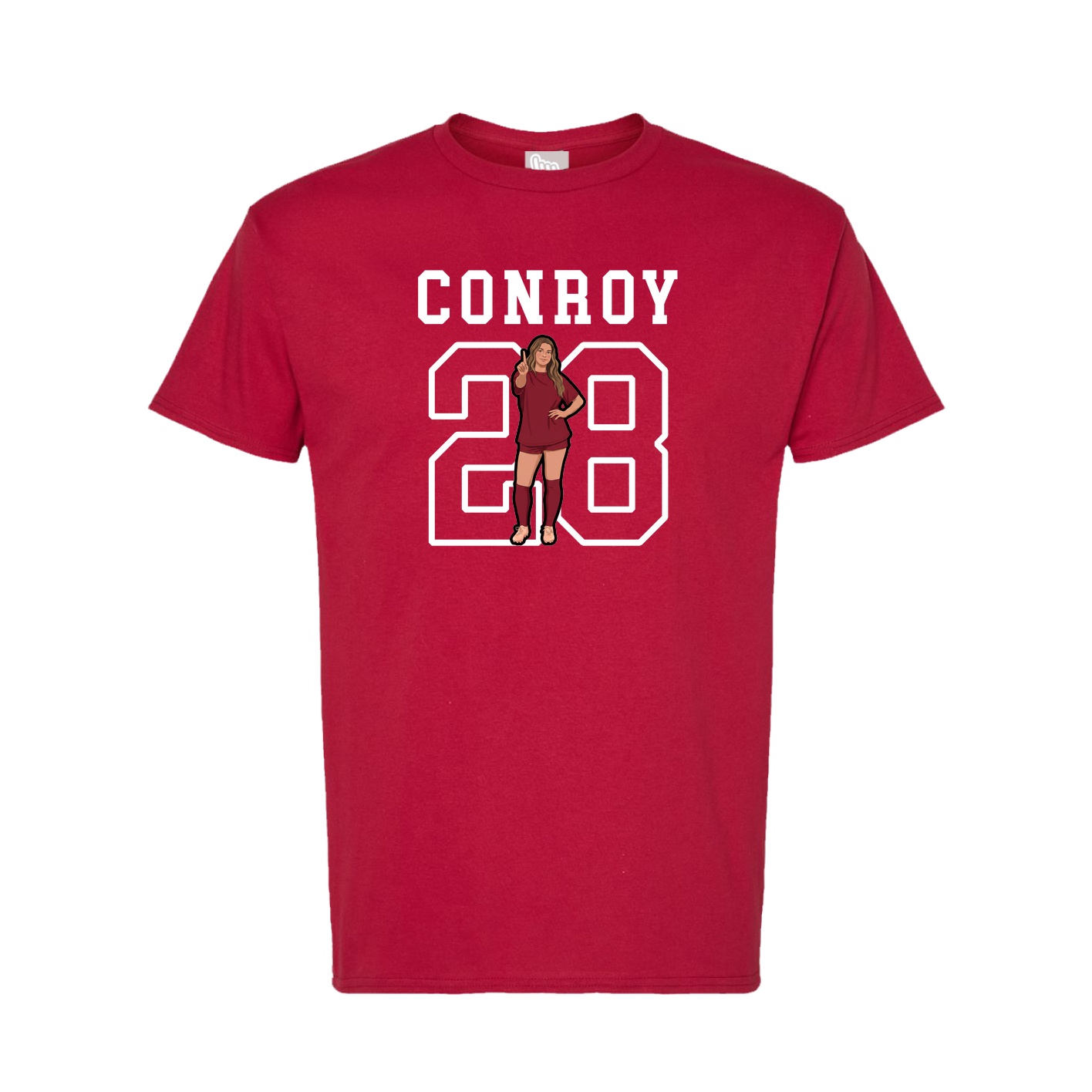 Tee — Shirsey in Crimson