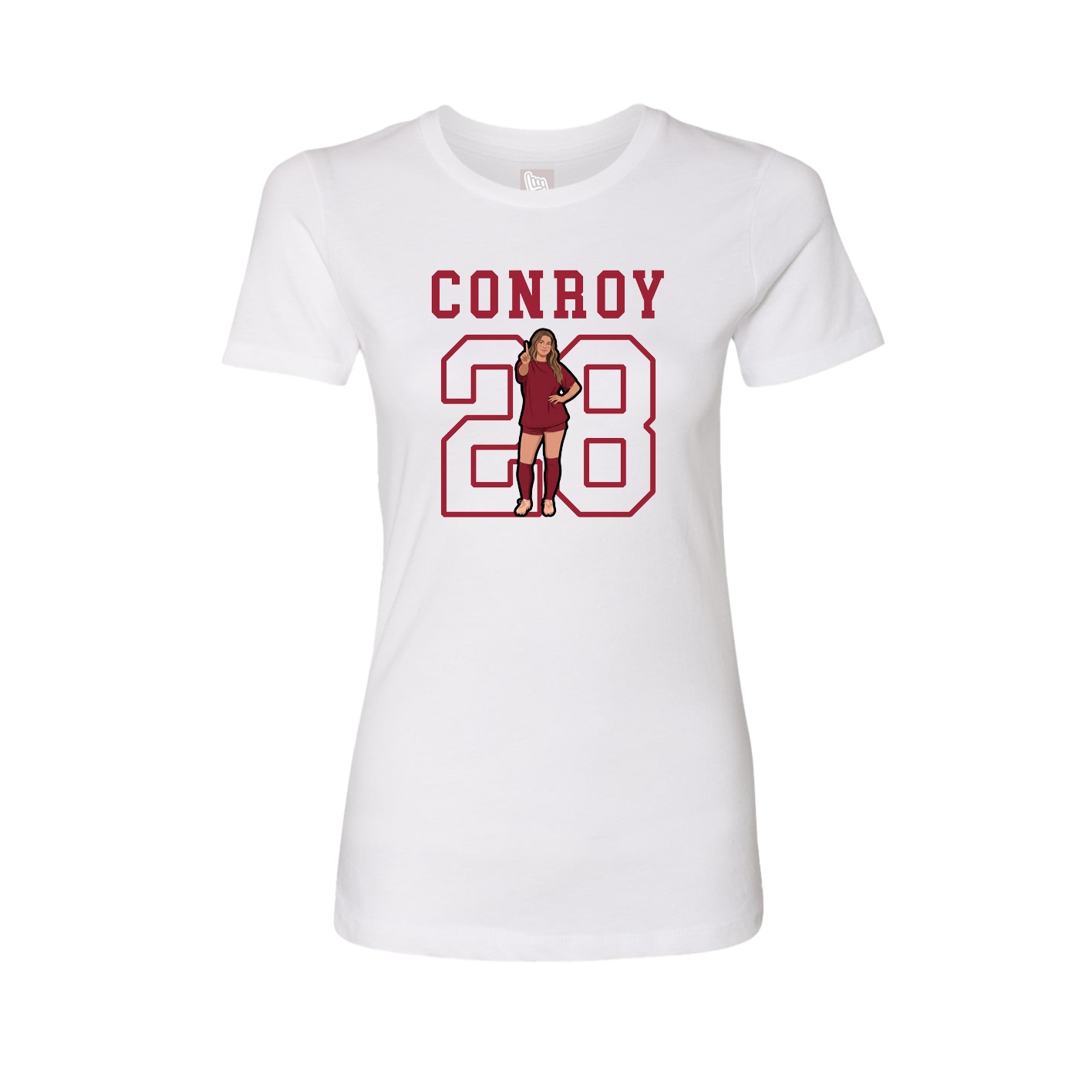 Fitted Women's Tee — Shirsey in White