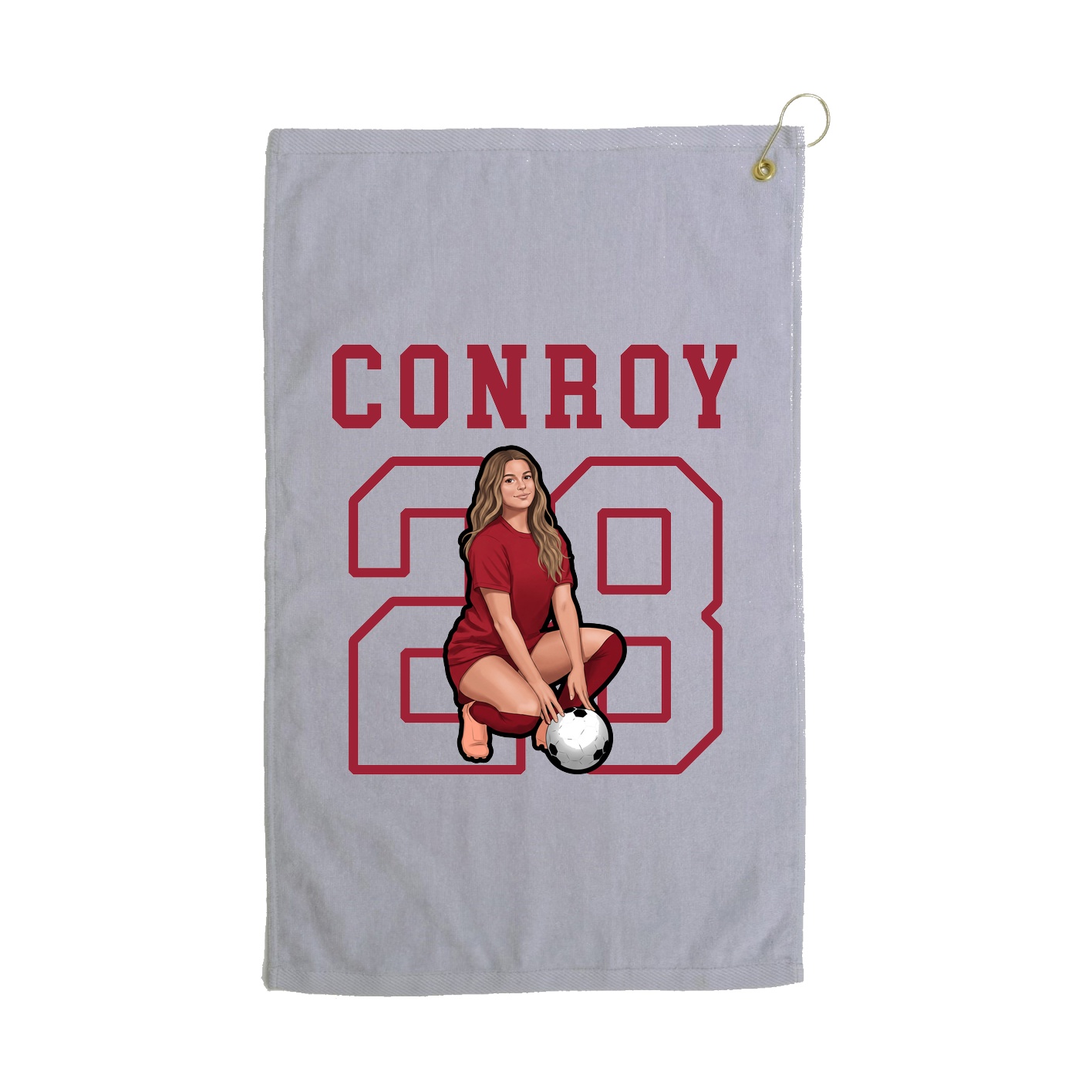 Golf Towel — Shirsey in Grey