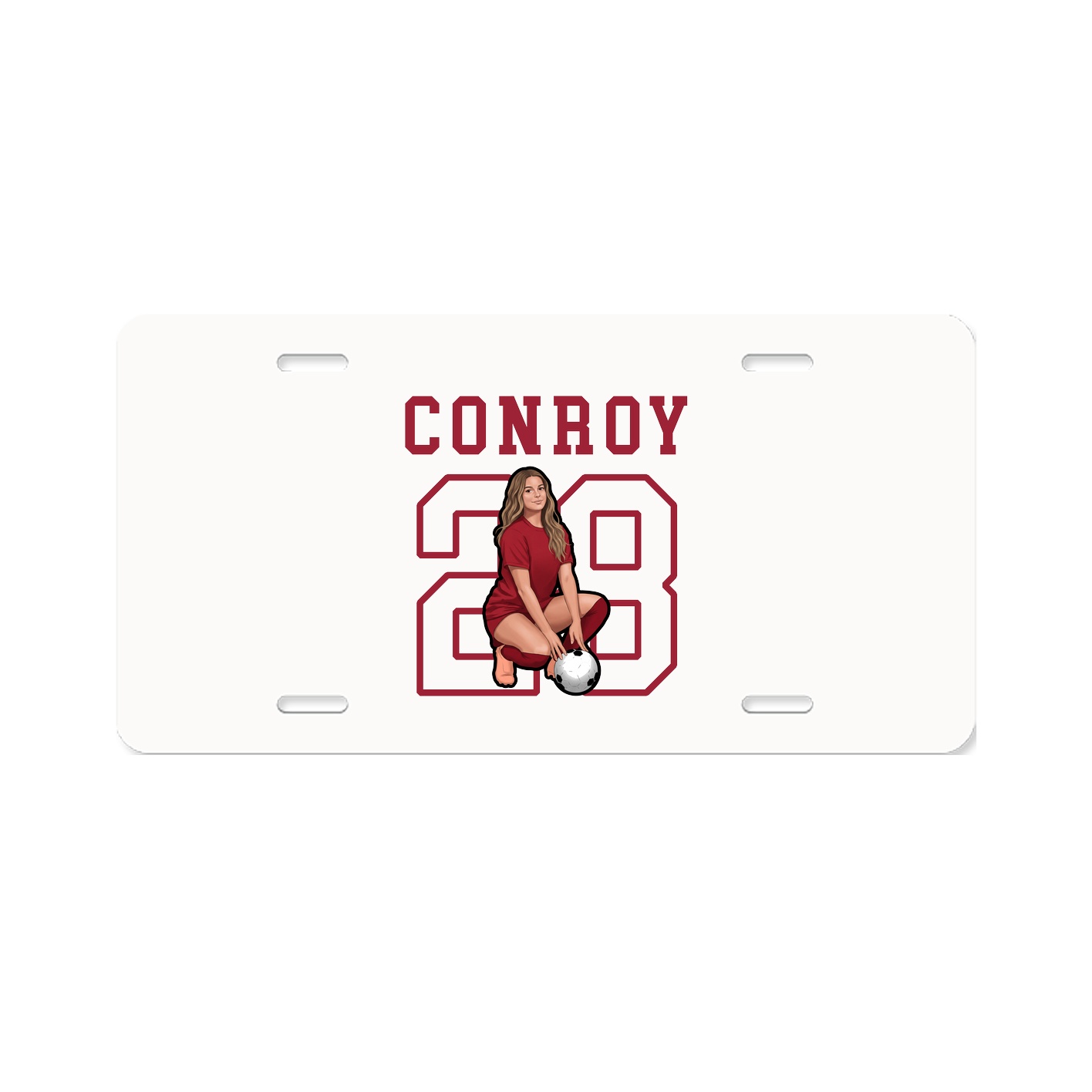 License Plate — Shirsey in Classic