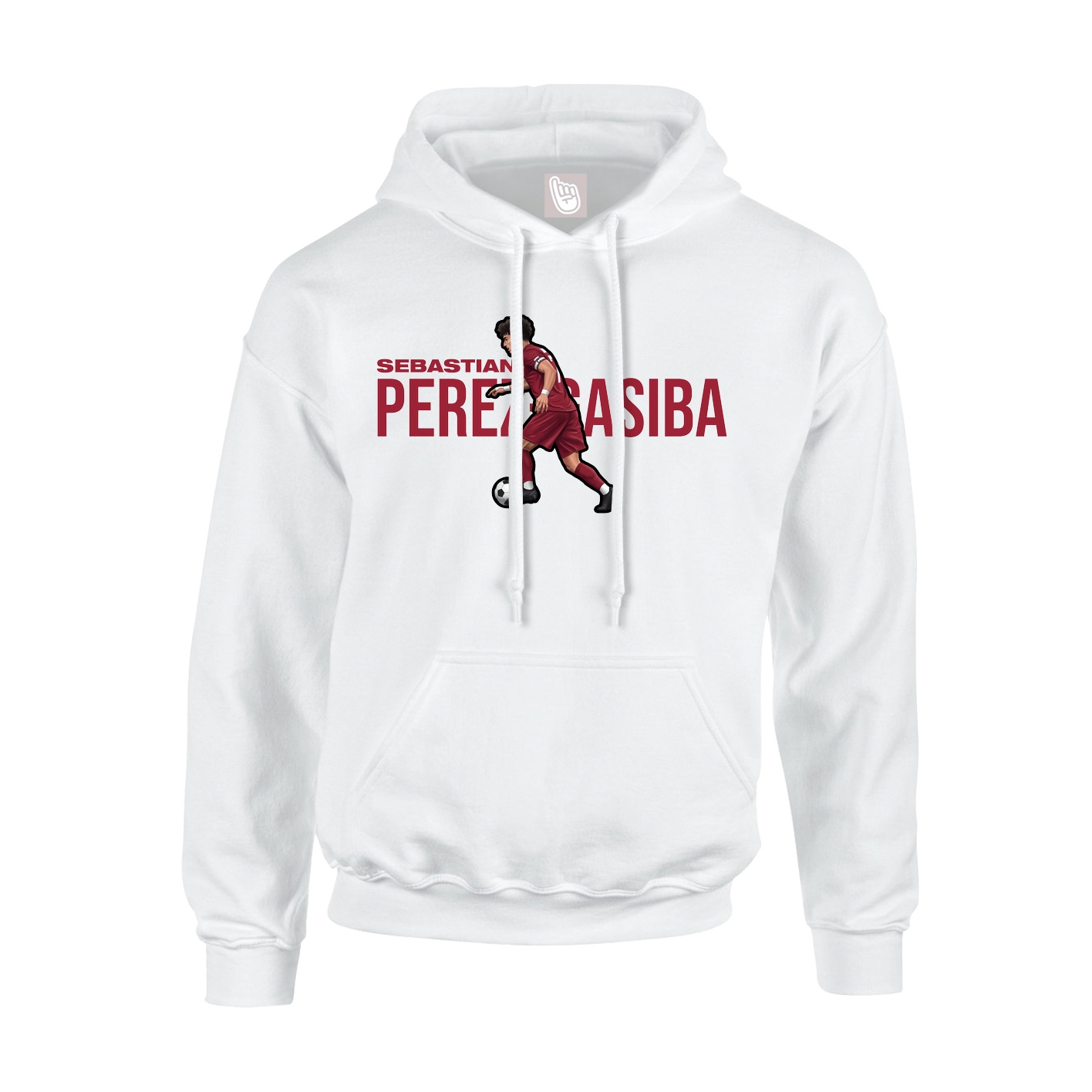 Hoodie — Player Name in White