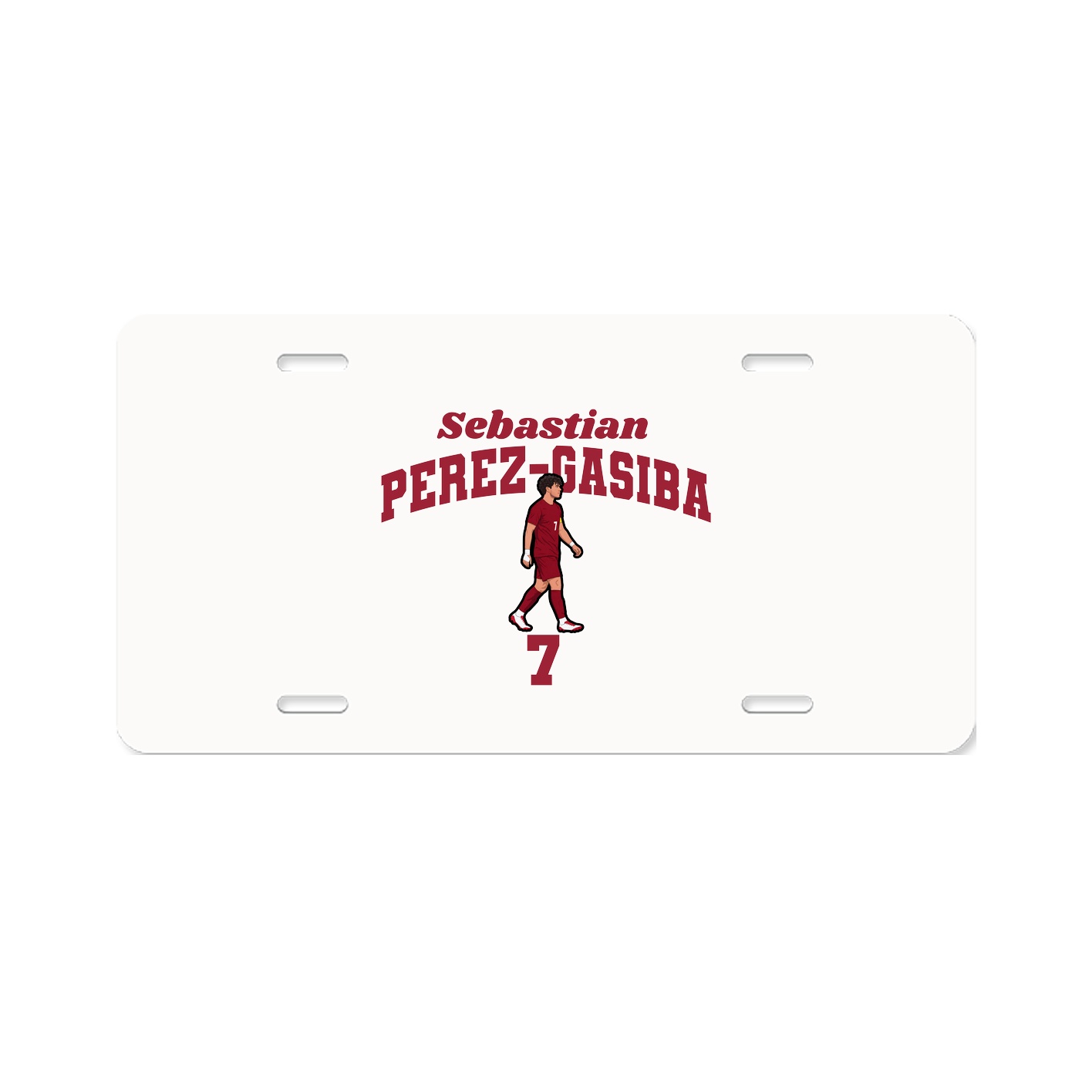 License Plate — Signature Arch in Classic