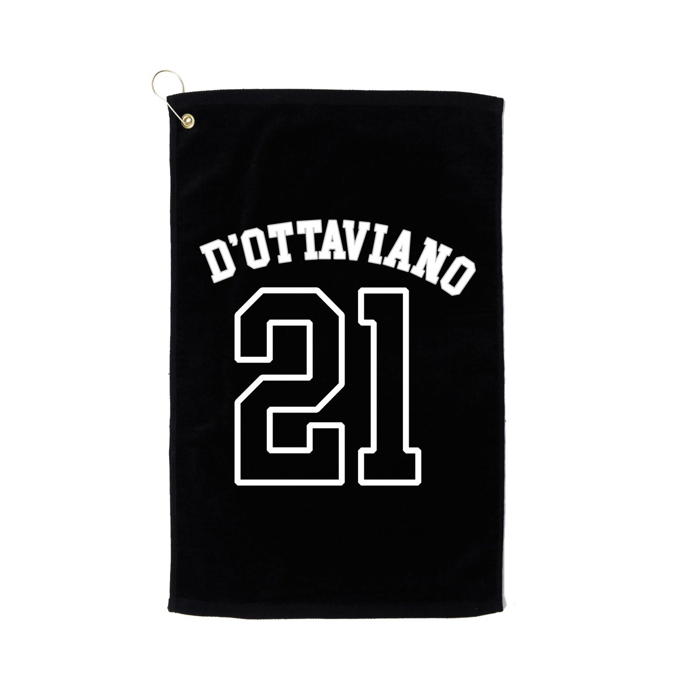 Golf Towel — Shirsey Arch in Black