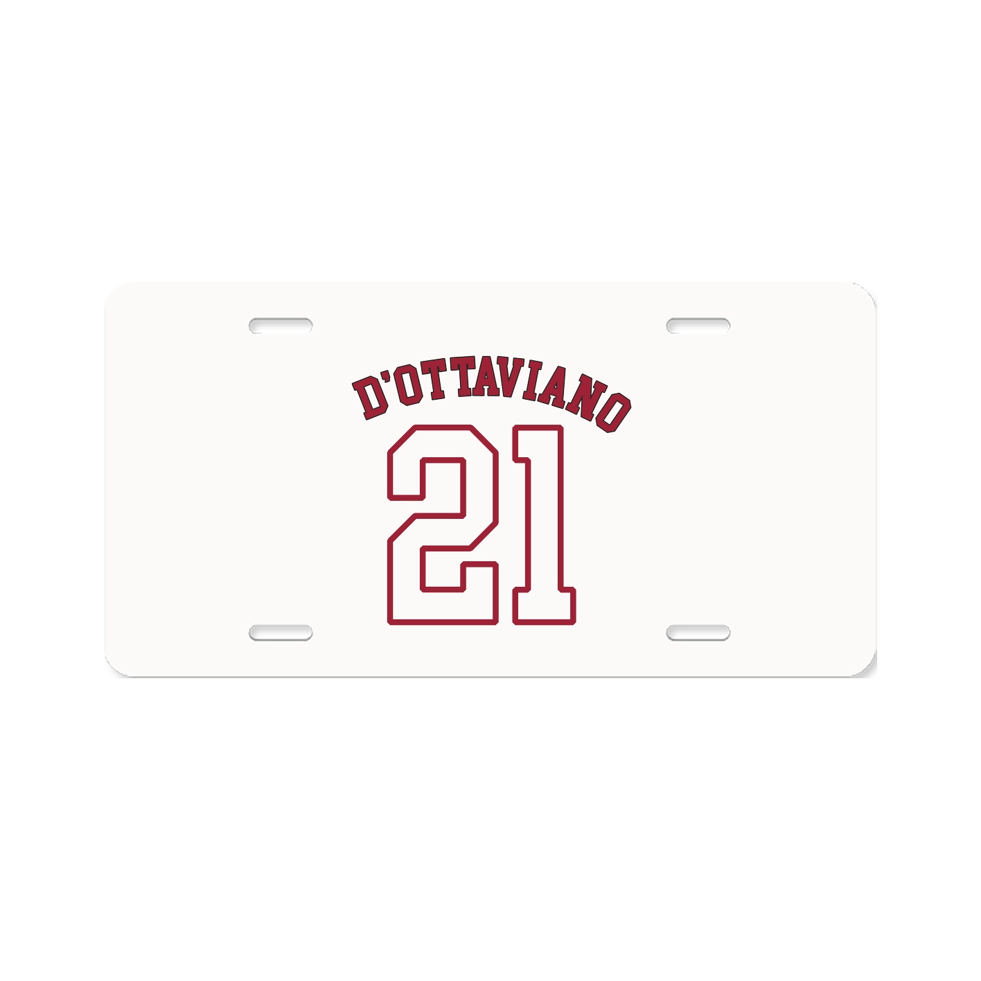 License Plate — Shirsey Arch in Classic