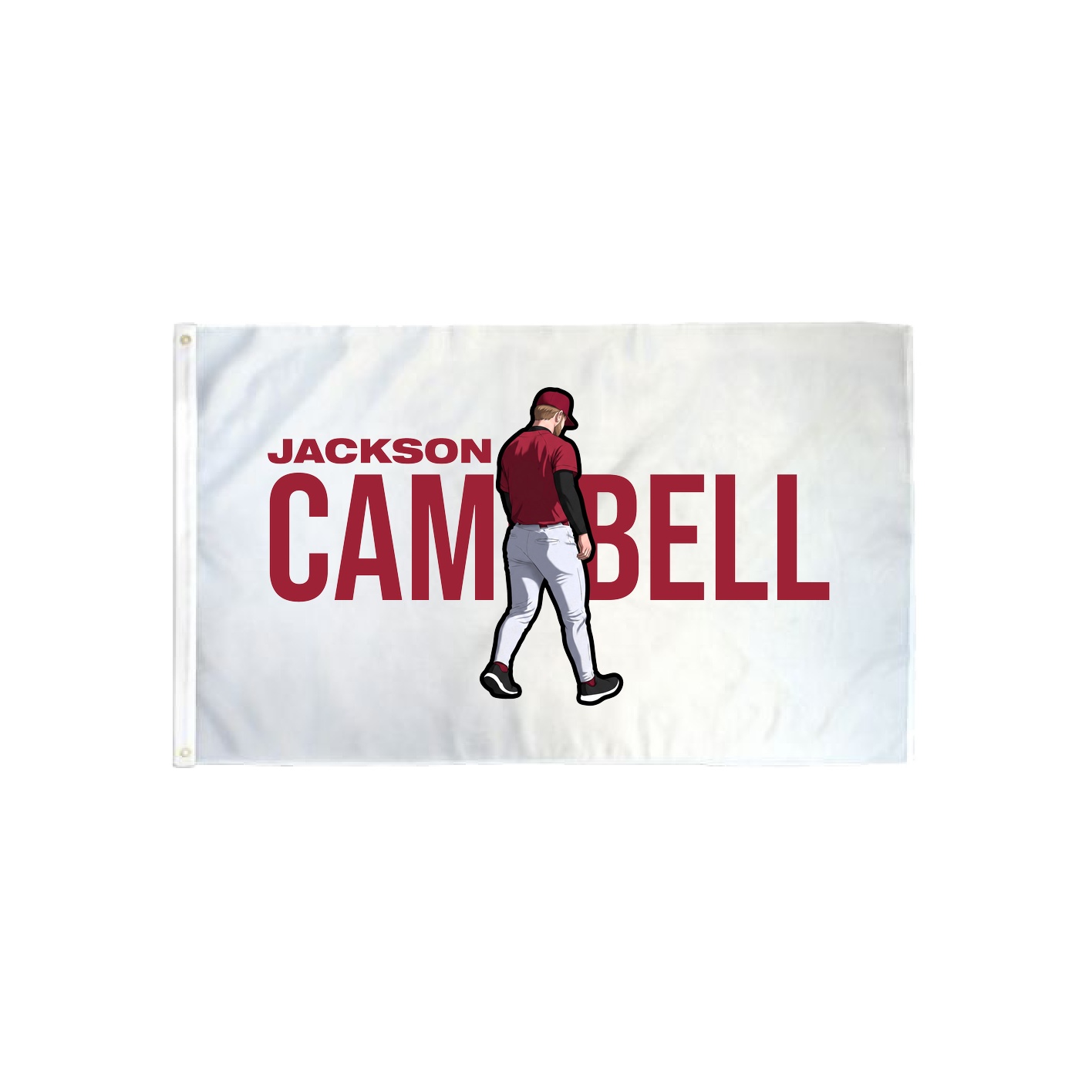 3x5 Flag — Player Name in Classic