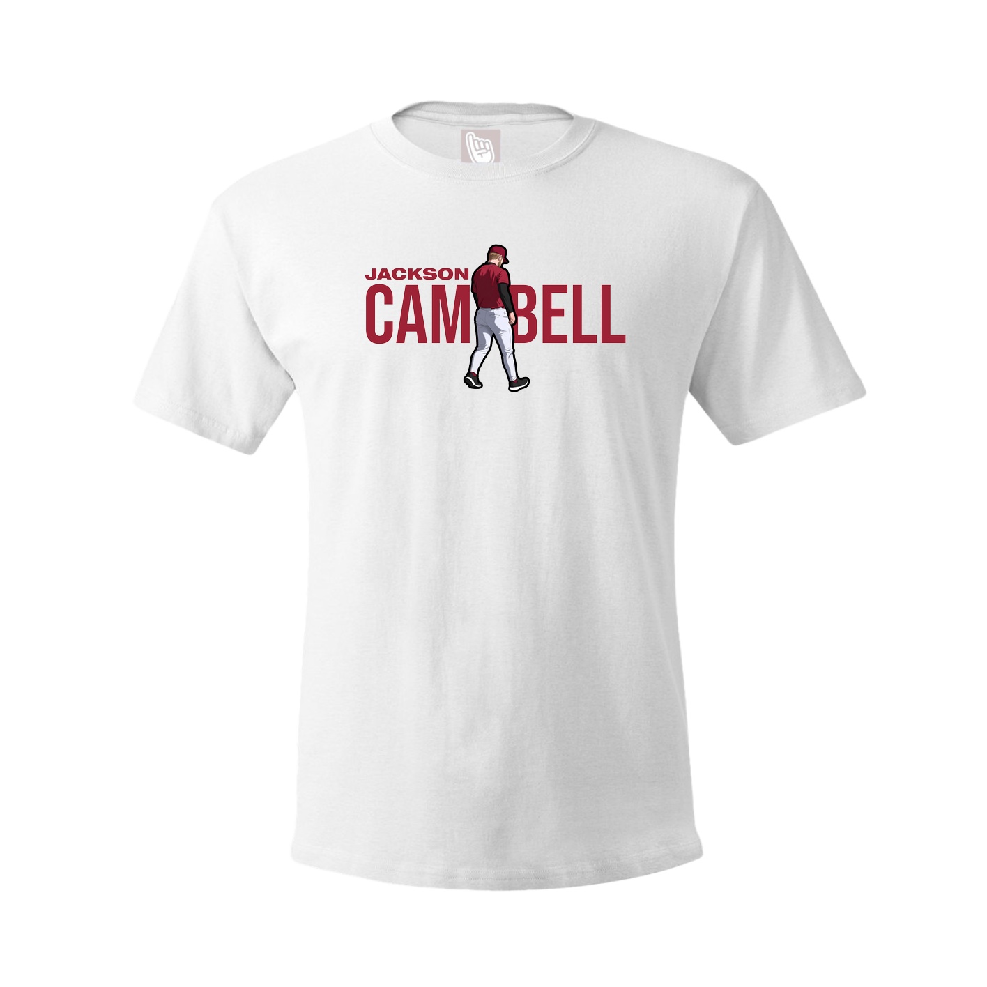 Youth Tee — Player Name in White
