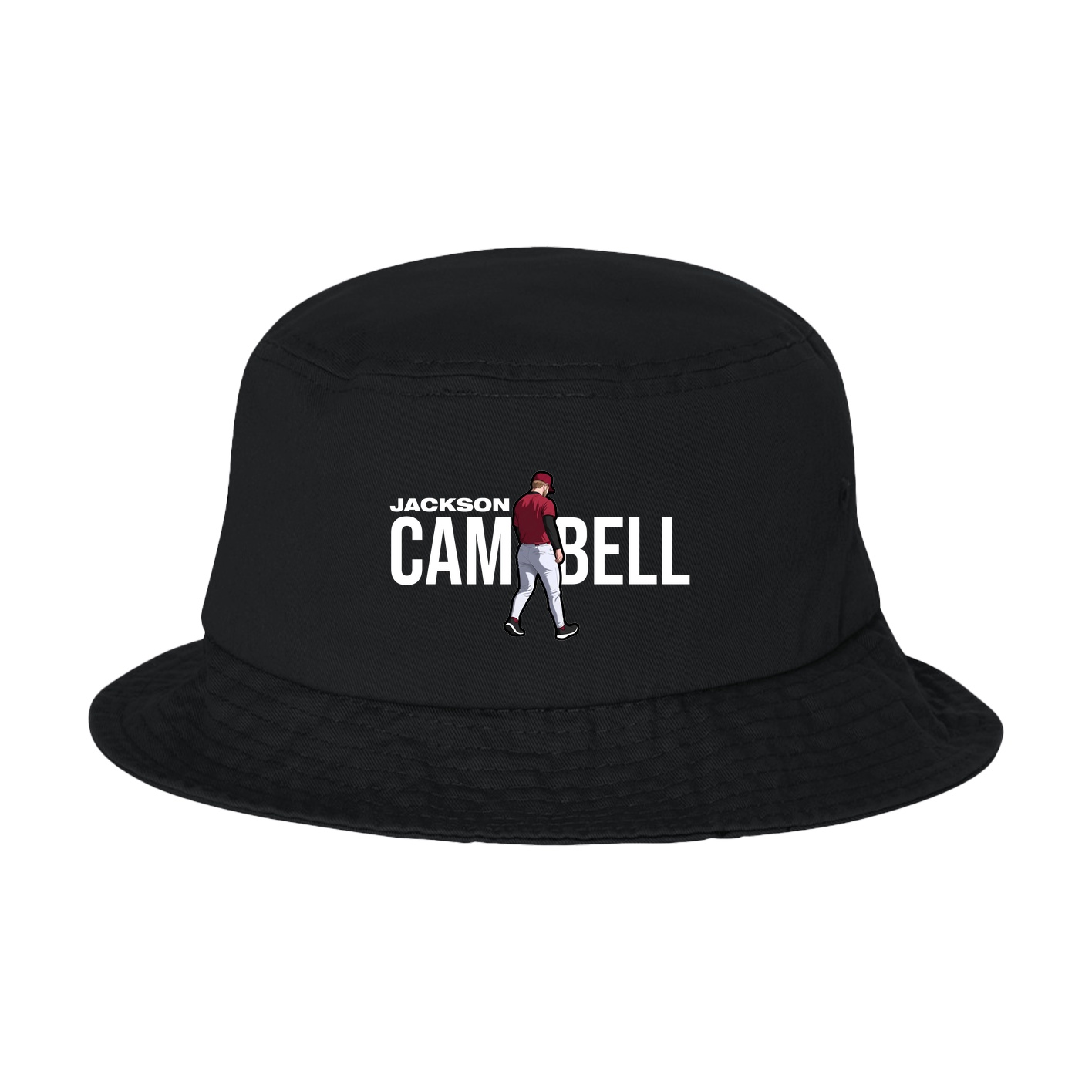 Bucket Cap — Player Name in Black