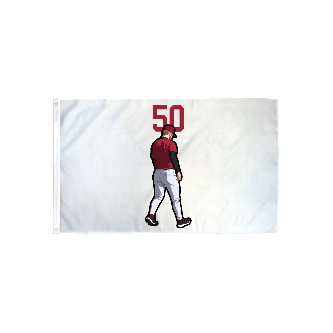 3x5 Flag — Number Top in Classic