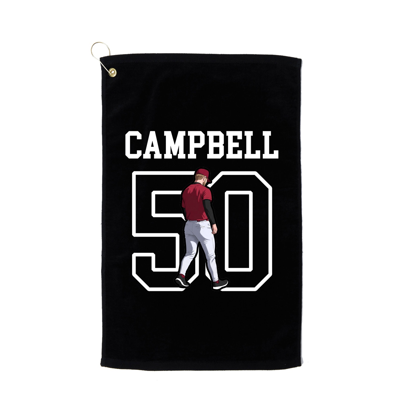 Golf Towel — Shirsey in Black