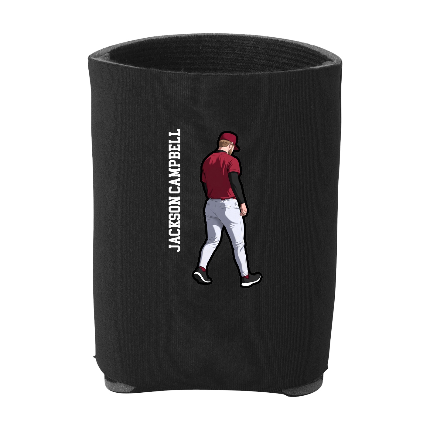 Can Holder — Name Vertical in Black